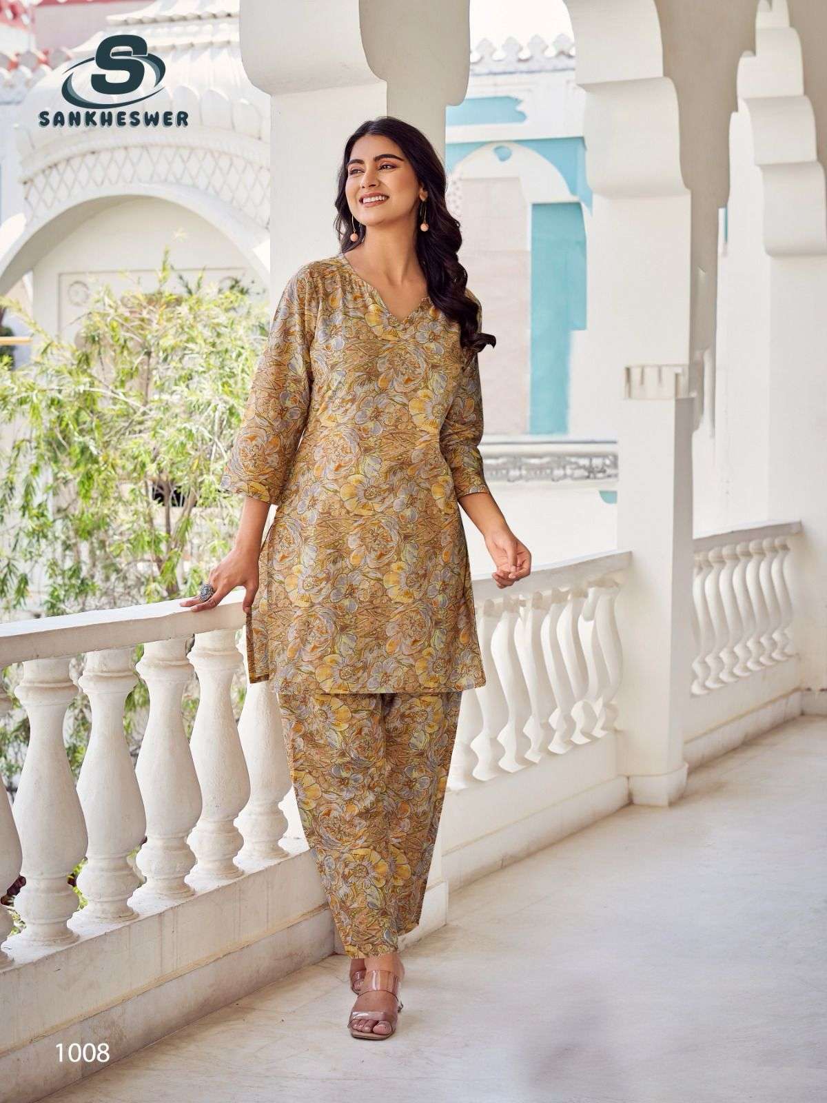 cotton beats sankheswer 1001-1008 series summer daily wear cotton cord set buy online surat