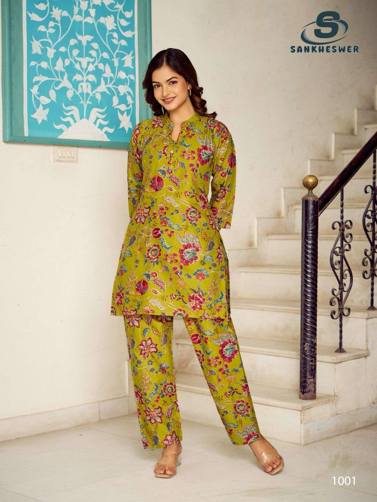 cotton beats sankheswer 1001-1008 series summer daily wear cotton cord set buy online surat