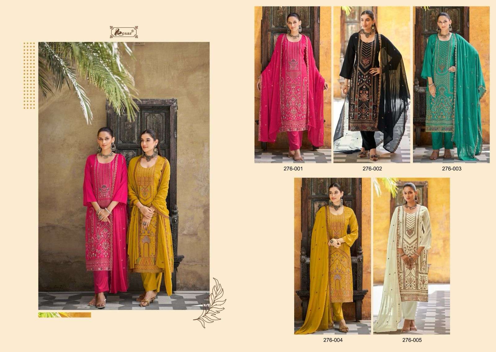 dubai series vol 2 by kesar colors fancy embroidered summer casual wear salwar kameez buy online surat