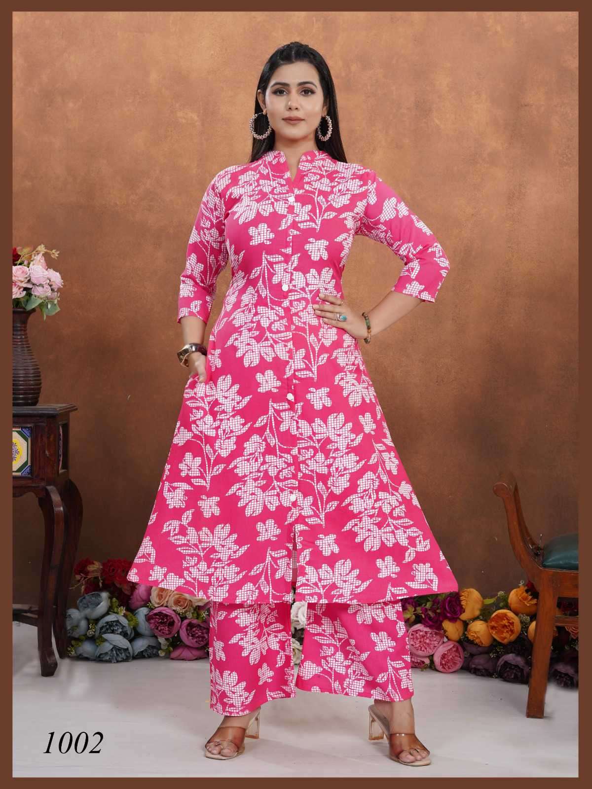 dulhari vol 3 by padmavati textile 1001-1008 series Buy online readymade cord set with different styles for casual wear surat