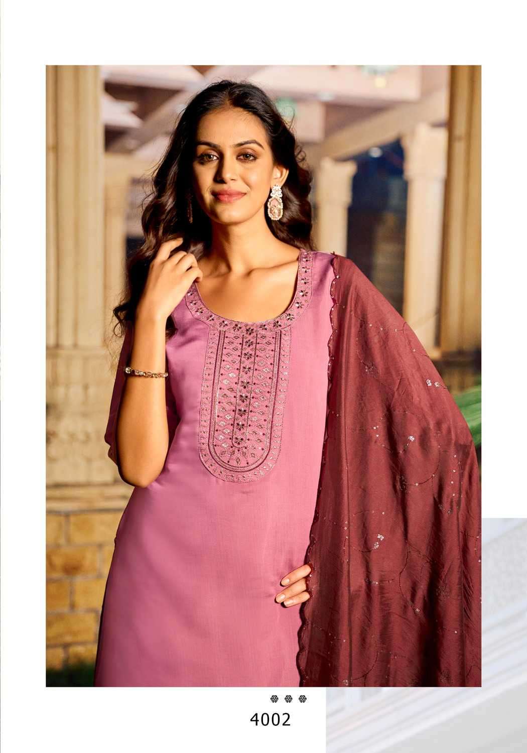 fiza vol 4 by vanishka colors best design fancy embroidery readymade straight cut collection online surat