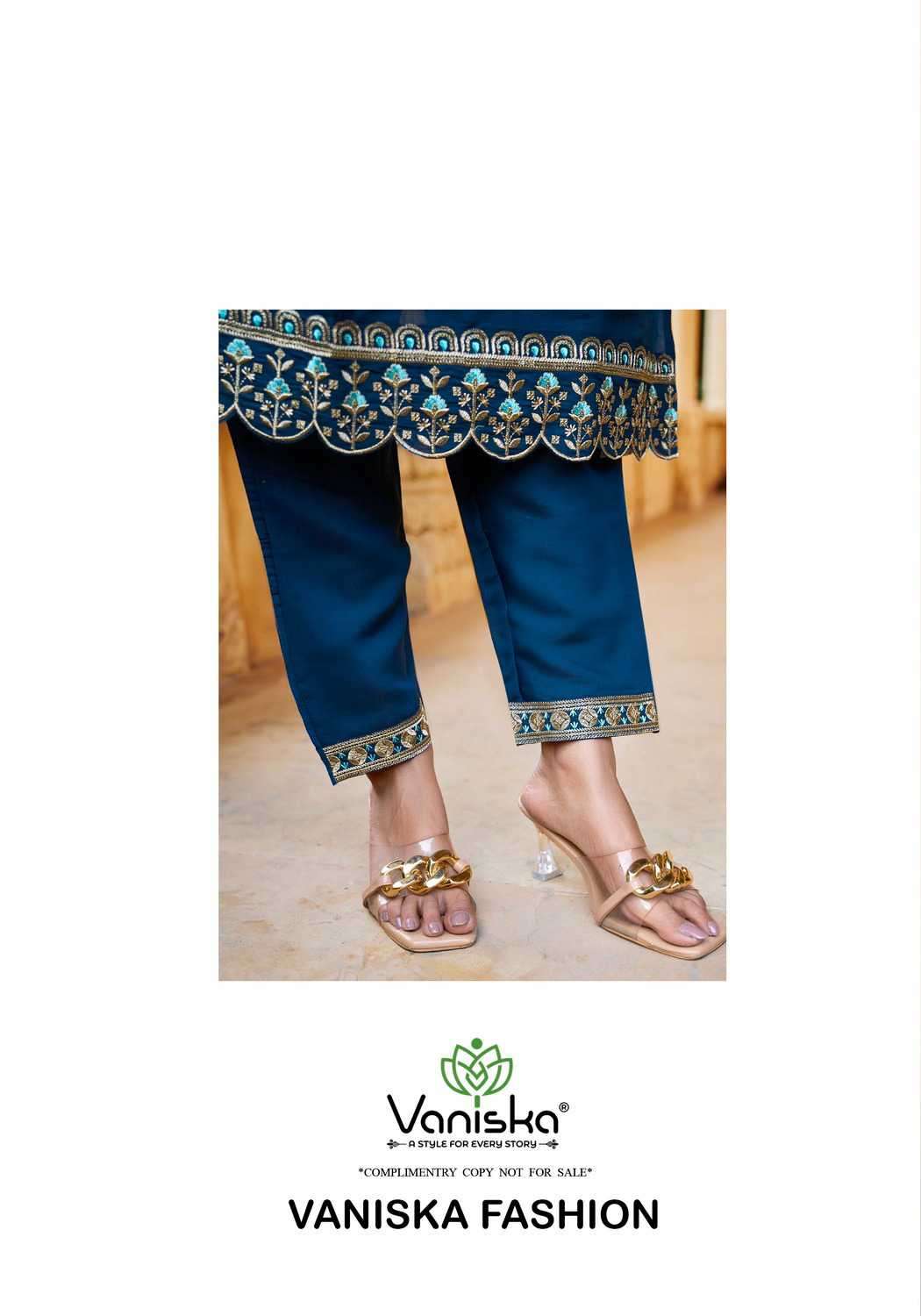 fiza vol 4 by vanishka colors best design fancy embroidery readymade straight cut collection online surat