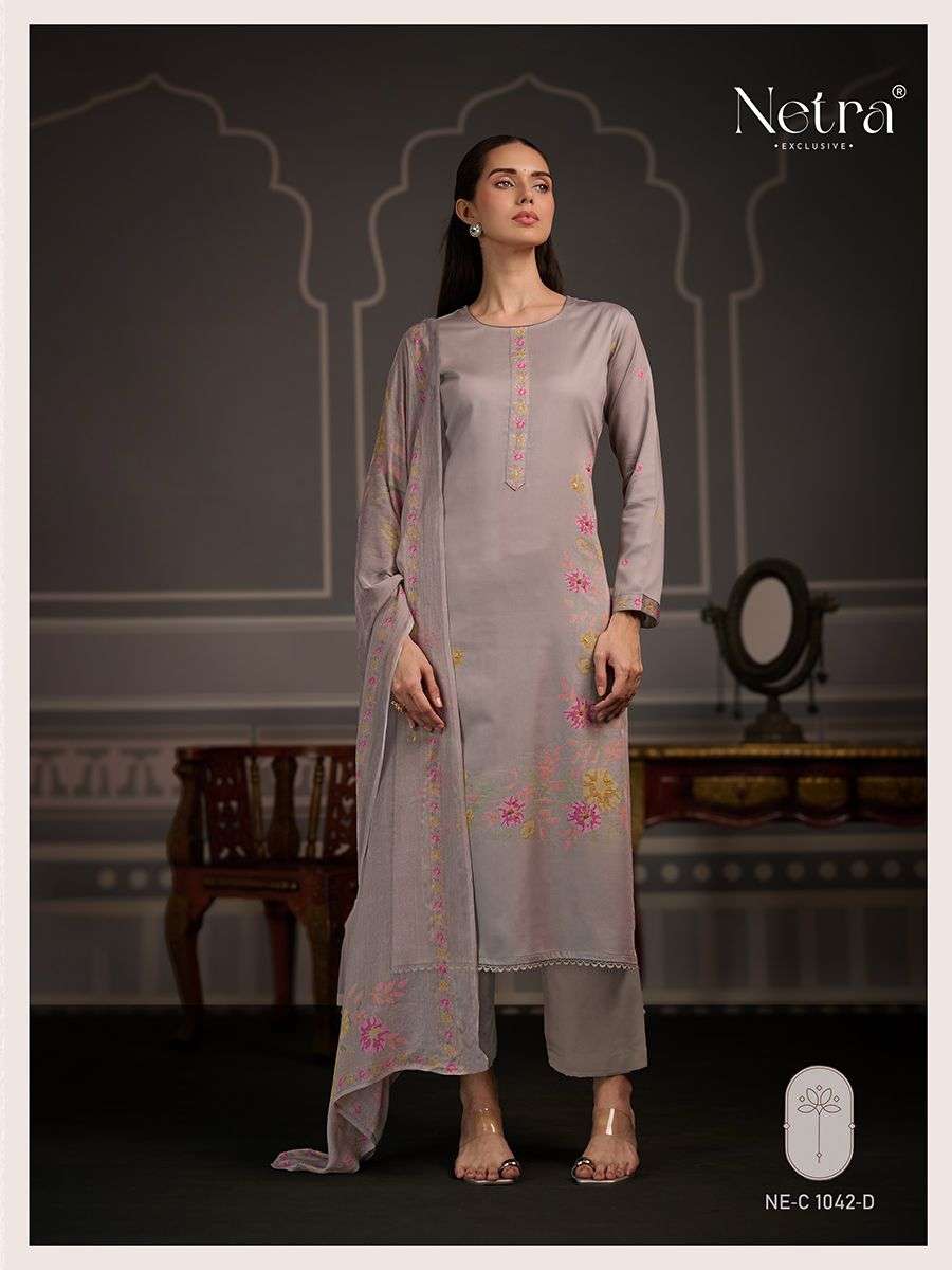 gulab by netra colors ready to unstitch summer casual wear cotton salwar kameez online surat