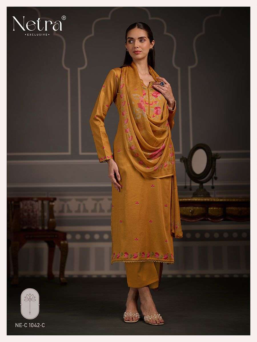 gulab by netra colors ready to unstitch summer casual wear cotton salwar kameez online surat