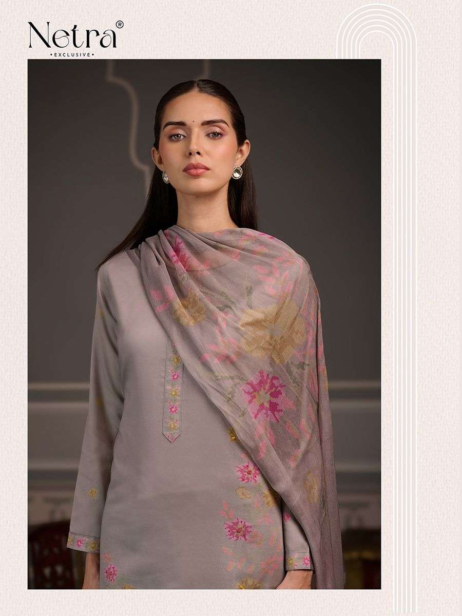 gulab by netra colors ready to unstitch summer casual wear cotton salwar kameez online surat