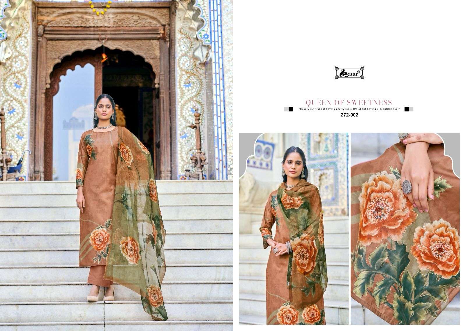 heer queen by kesar colors exclusive cotton printed latest designer unstitched salwar kameez best online price surat