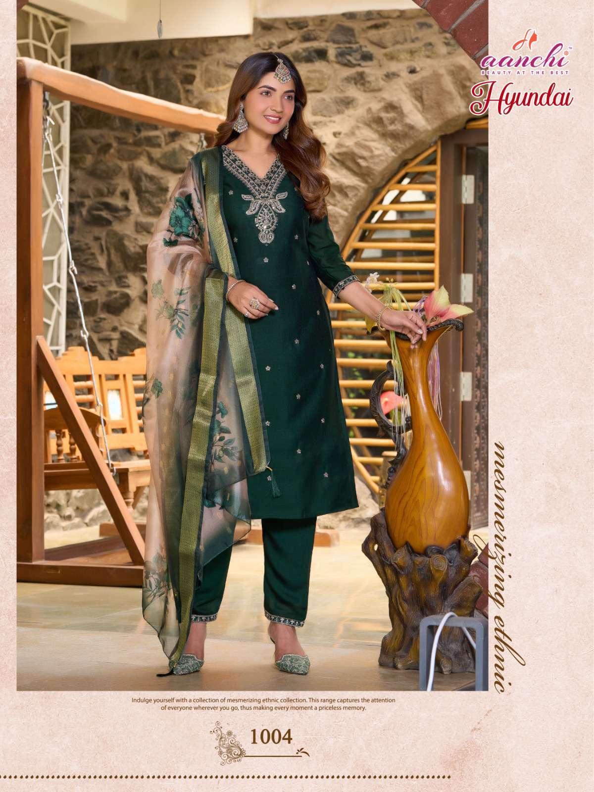 hyundai by aanchi colors ready to stitched festival wear readymade salwar kameez buy online surat