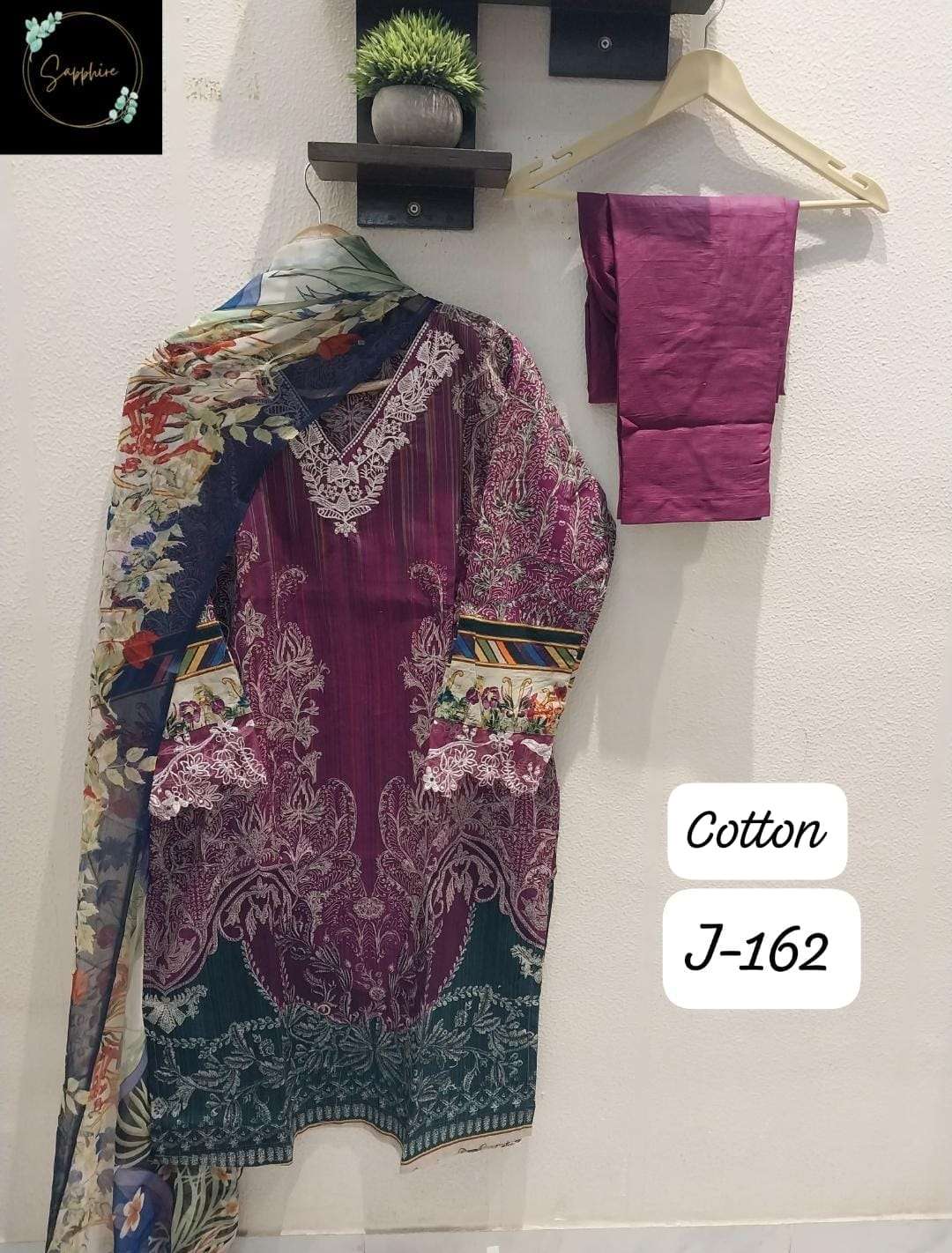 jazmin vol 162 by sapphire colors summer cotton casual wear readymade salwar suits collection best online price surat