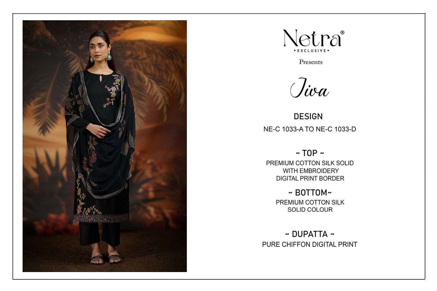 jiva by netra colors ready to unstitched casual wear salwar kameez buy online dealer surat