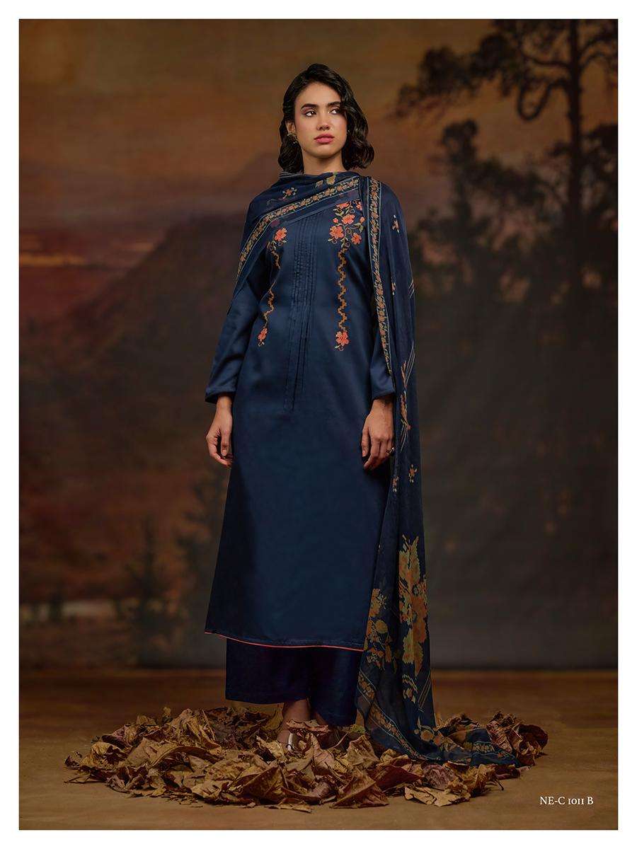 jiya by netra colors new stylish unstitched party wear salwar kameez best online price surat