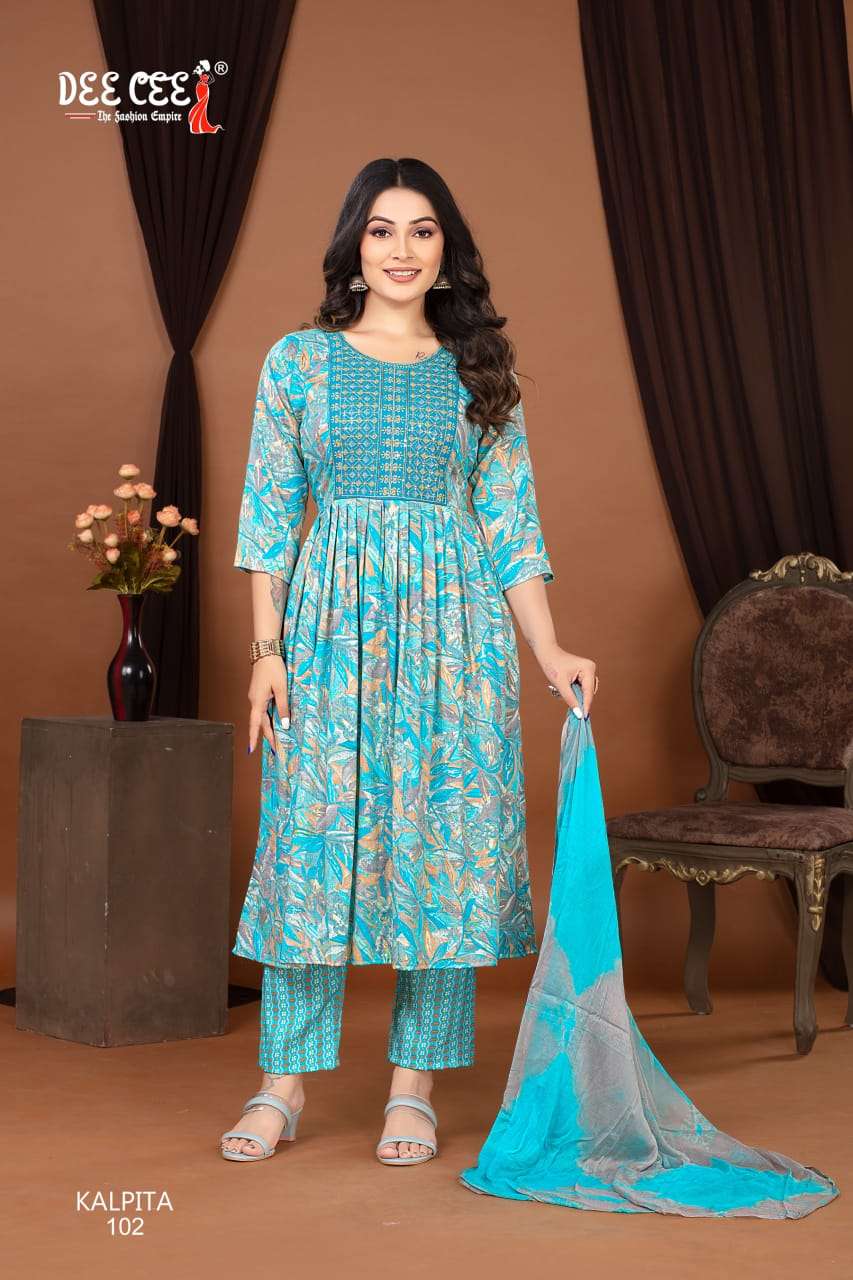 kalpita by deecee colors latest designer readymade party wear salwar kameez best online price surat