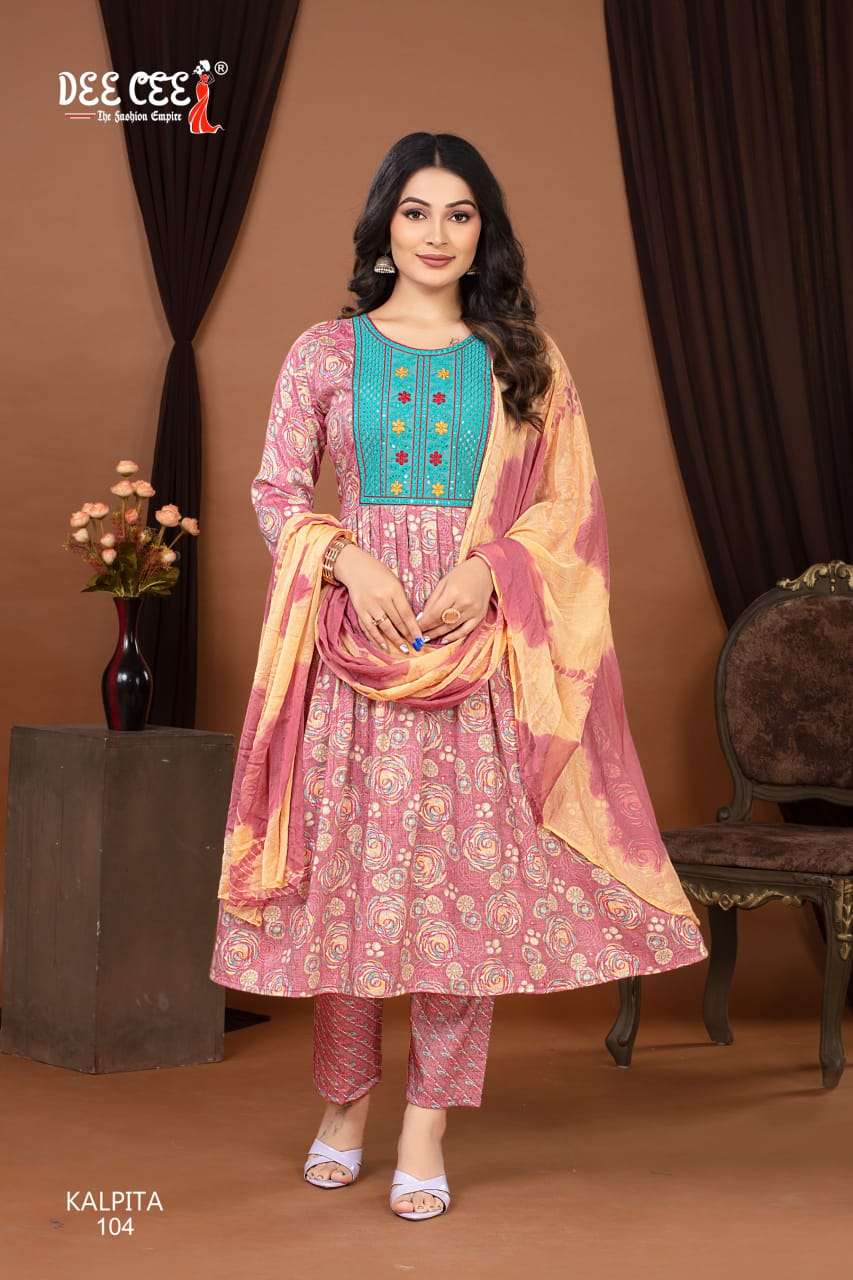 kalpita by deecee colors latest designer readymade party wear salwar kameez best online price surat