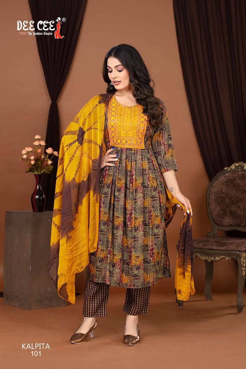 kalpita by deecee colors latest designer readymade party wear salwar kameez best online price surat