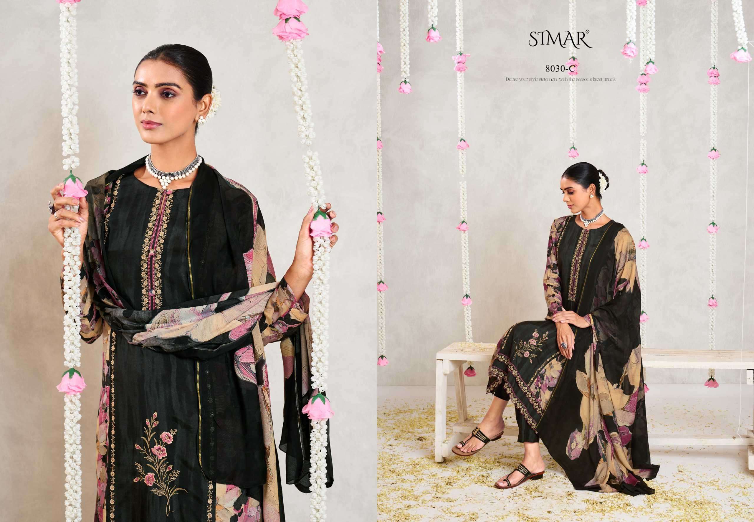 kanika by simar colors exclusive designer fancy look embroidered party wear salwar kameez online surat