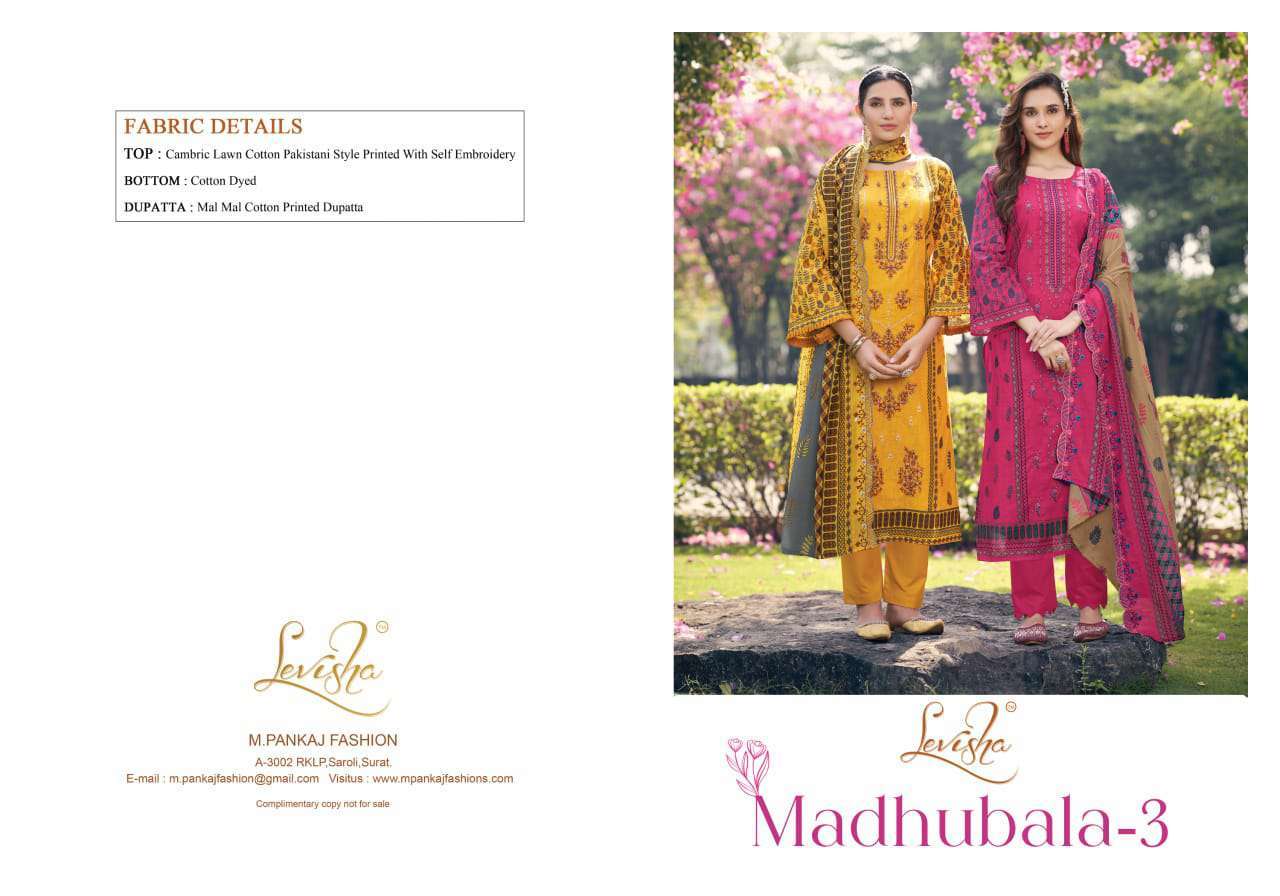 madhubala vol 3 by lavisha colors exclusive self embroidery unstitched pakistani wear salwar kameez best online price surat