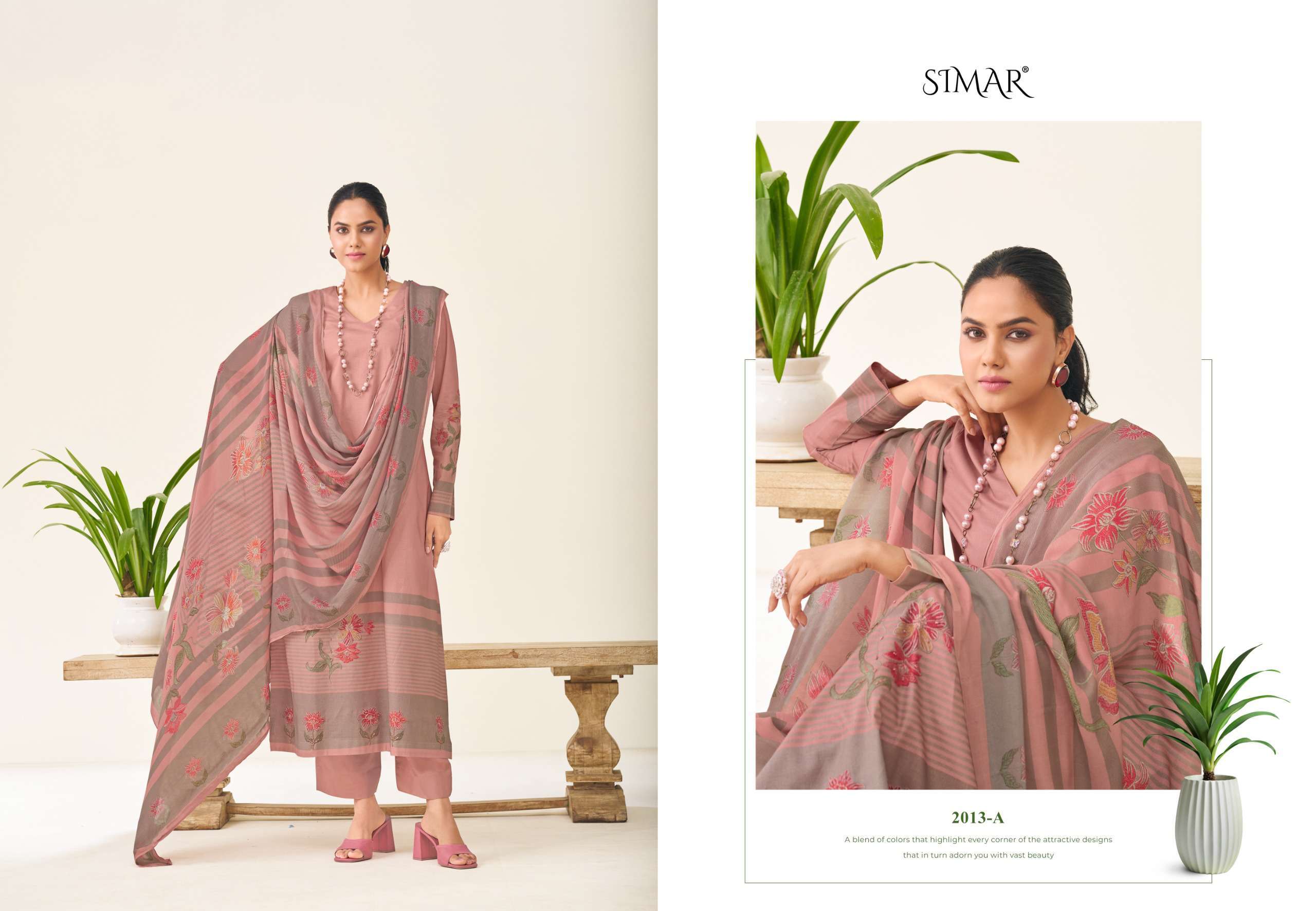 madhvi by simar colors summer wear designer trendy salwar kameez online price surat