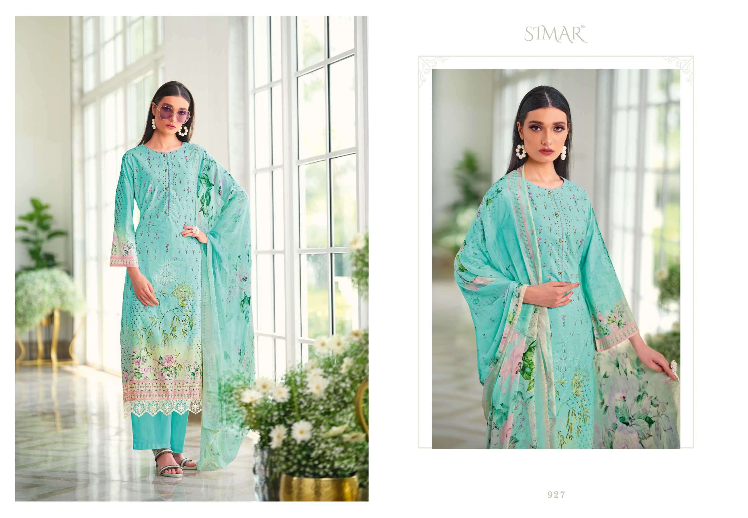 nazam by simar 327-932 series  affordable and comfortable salwar kameez for summer wear online best price surat