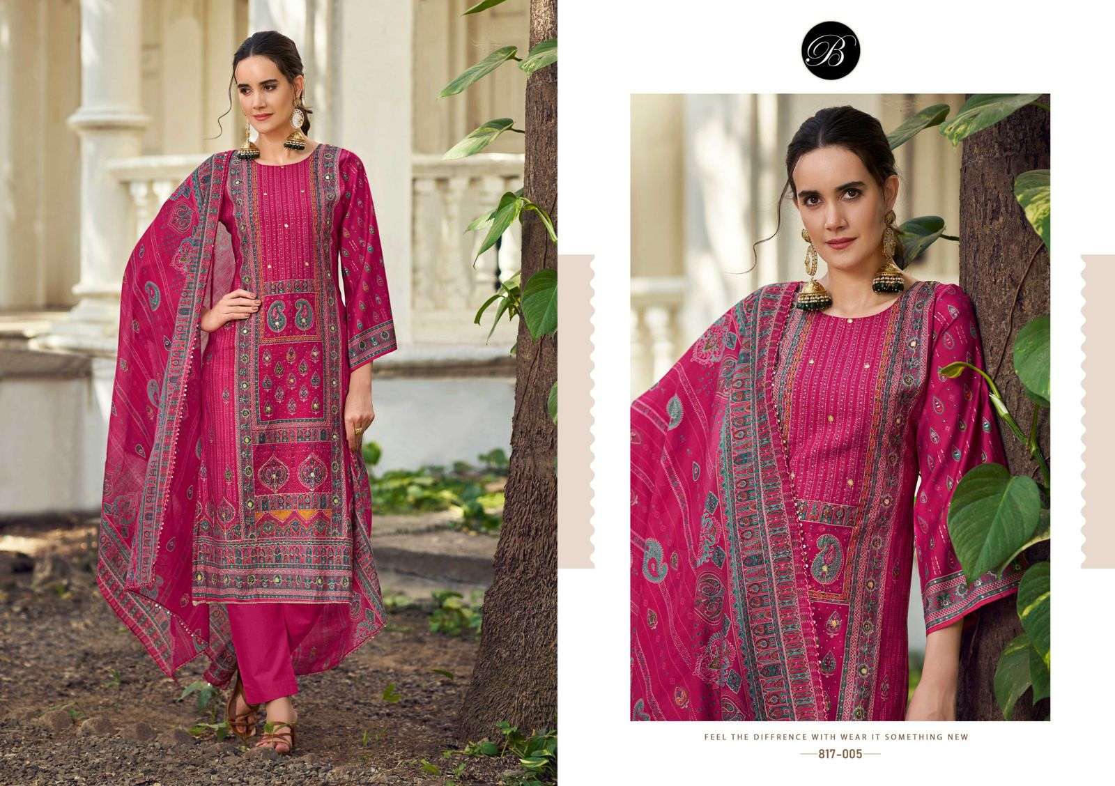 nusarat vol 4 by belliza colors heavy handwork unstitched Occasion wear salwar kameez best online price surat