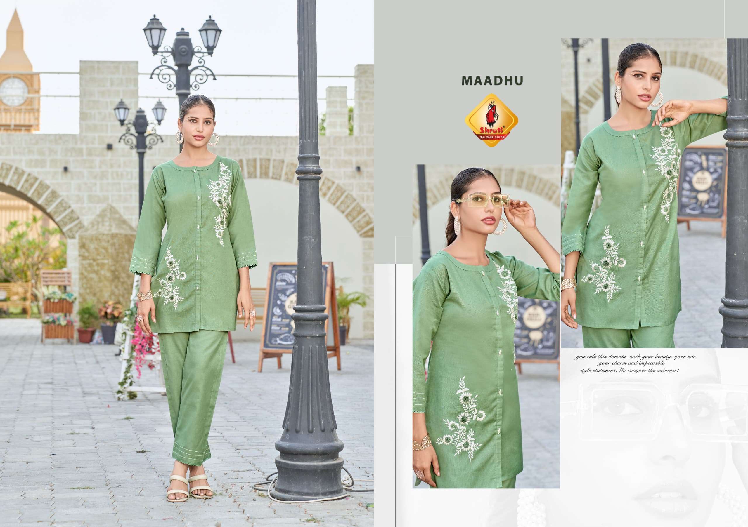 once more vol 5 by shruti suits  summer special casual wear readymade cord set buy online dealer surat