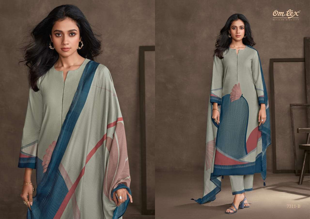 ora by omtex colors  fancy  digital printed designer unstitched salwar kameez best online price surat