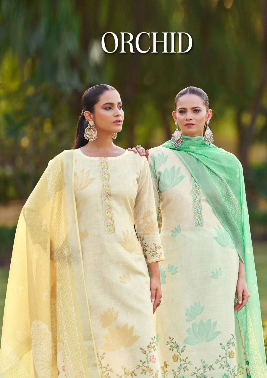  orchid by sargam colors ready to unstitched embroidered party wear salwar kameez best online price surat