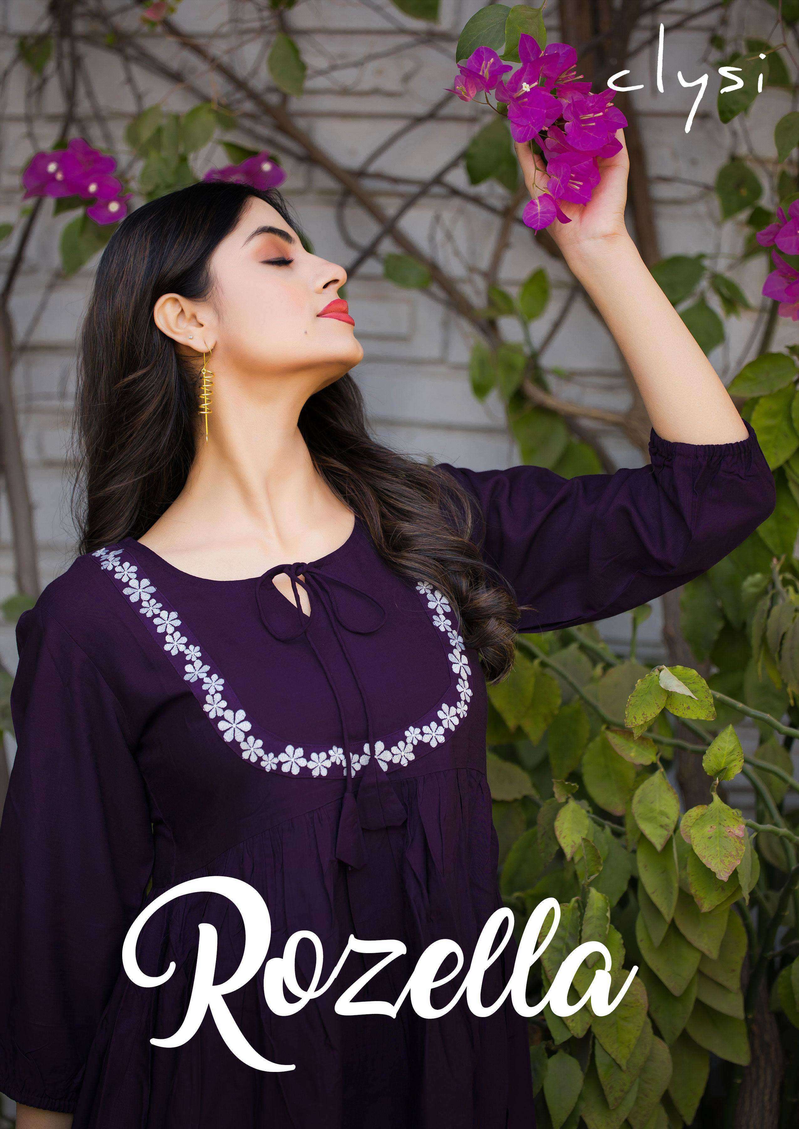 rozella by clysi 8001-8006 series affordable stylish casual wear readymade cord set collection online surat