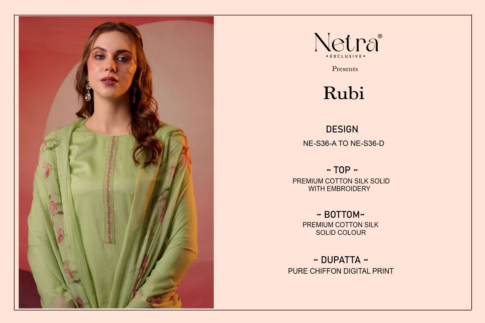 rubi by netra colors cotton ready to unstitched party wear salwar kameez best online price surat