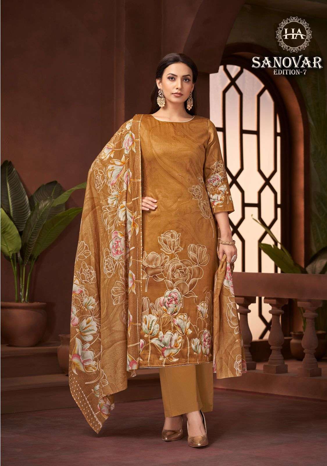sanovar vol 7 by harshit colors pur zam casual wear unstitched salwar kameez best online price surat