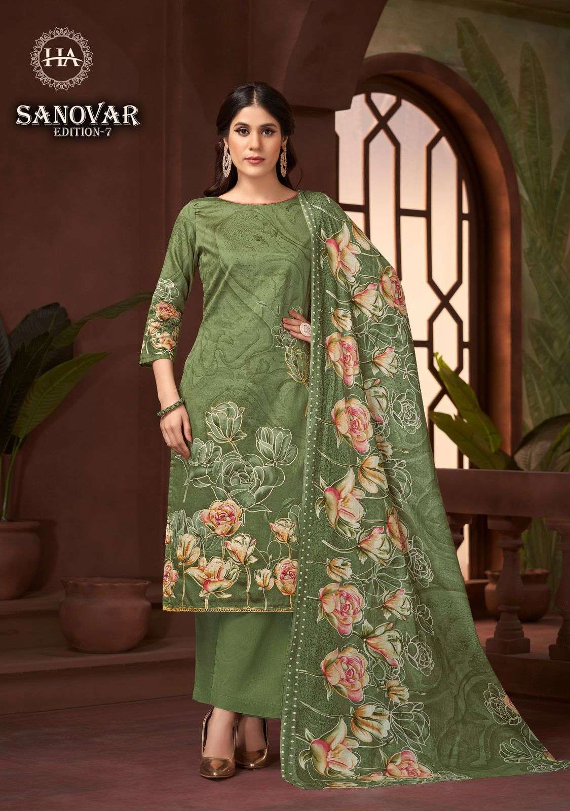 sanovar vol 7 by harshit colors pur zam casual wear unstitched salwar kameez best online price surat