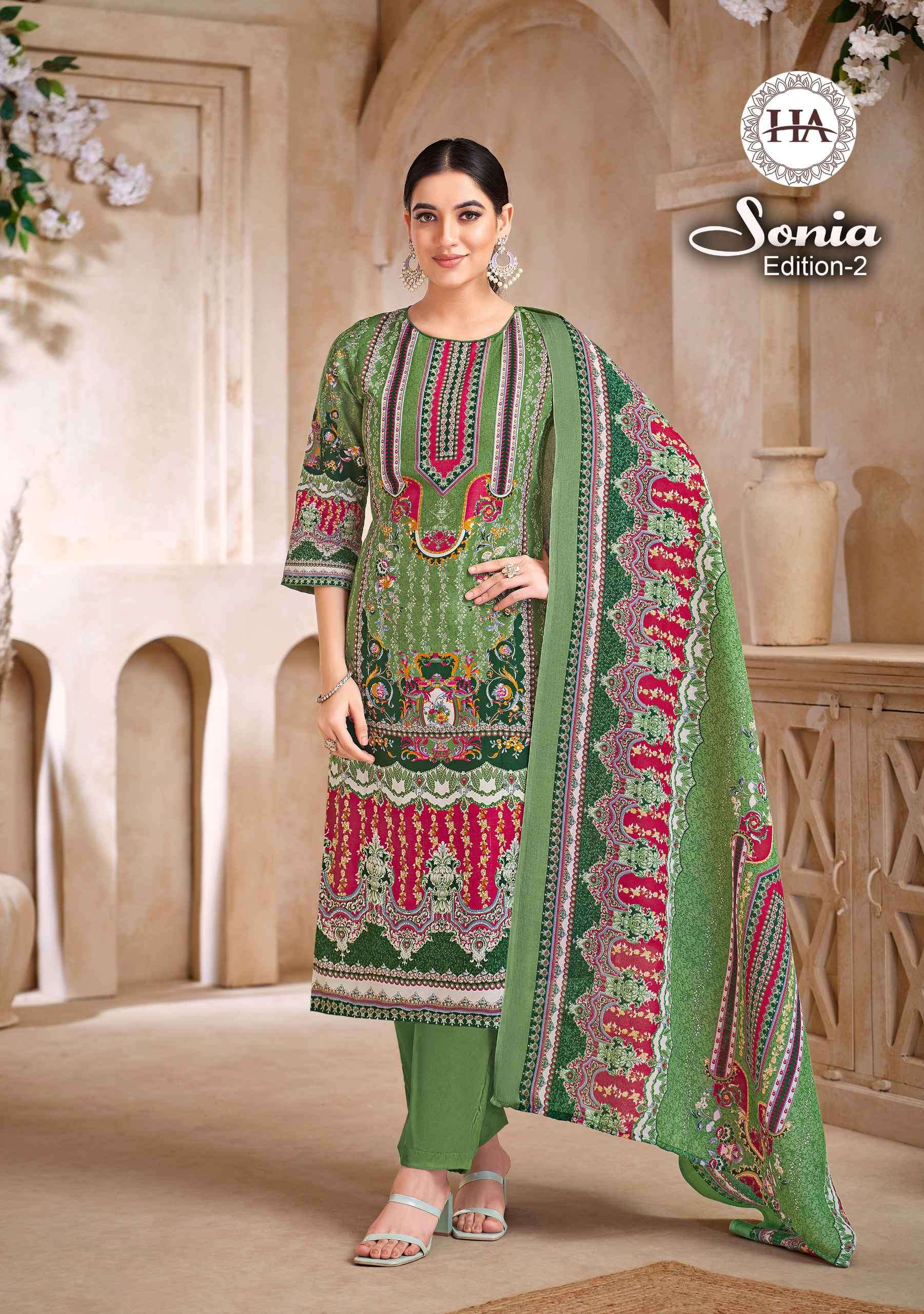 sonia vol 2 by harshit colors fancy diamond worked designer unstitched party wear salwar kameez best online price surat