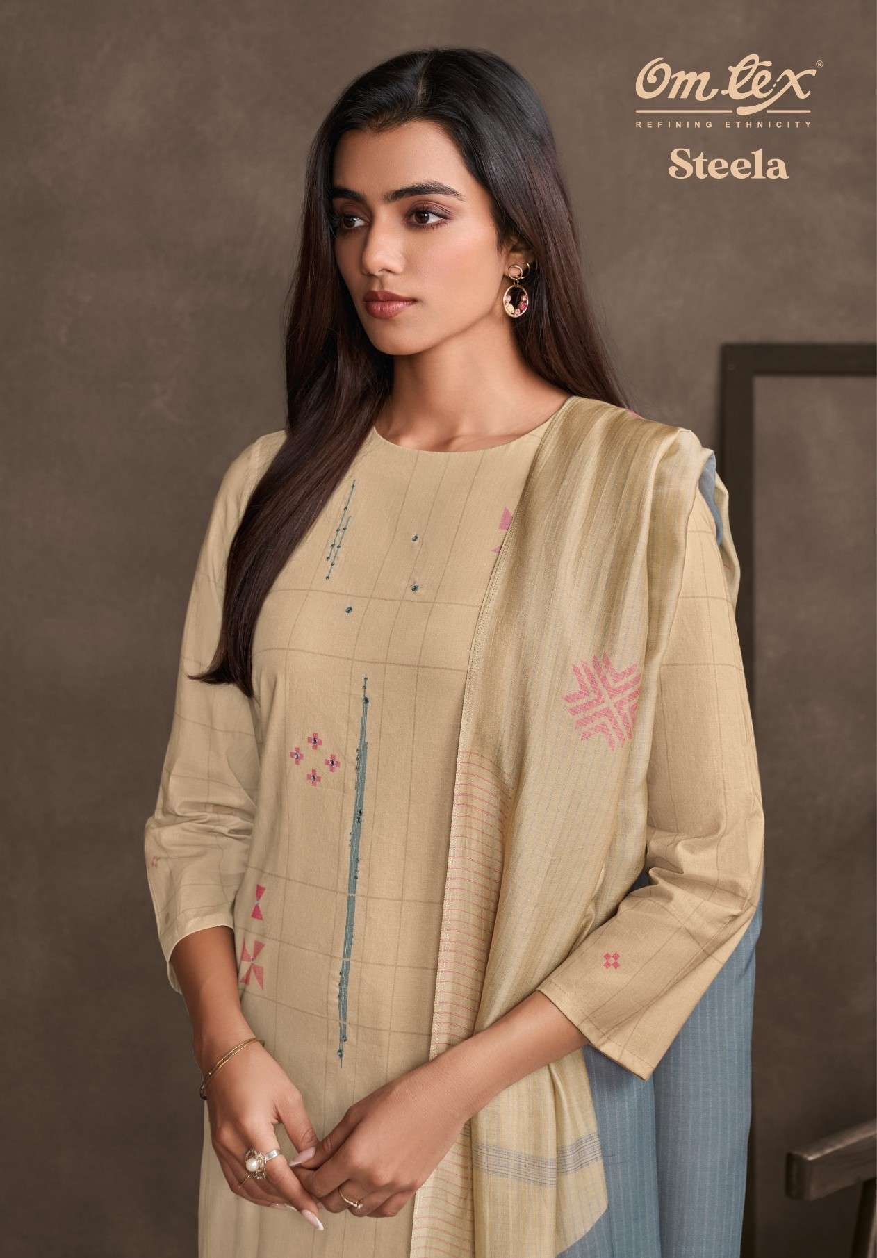steela by omtex colors summer special cotton casual wear salwar kameez best online price surat
