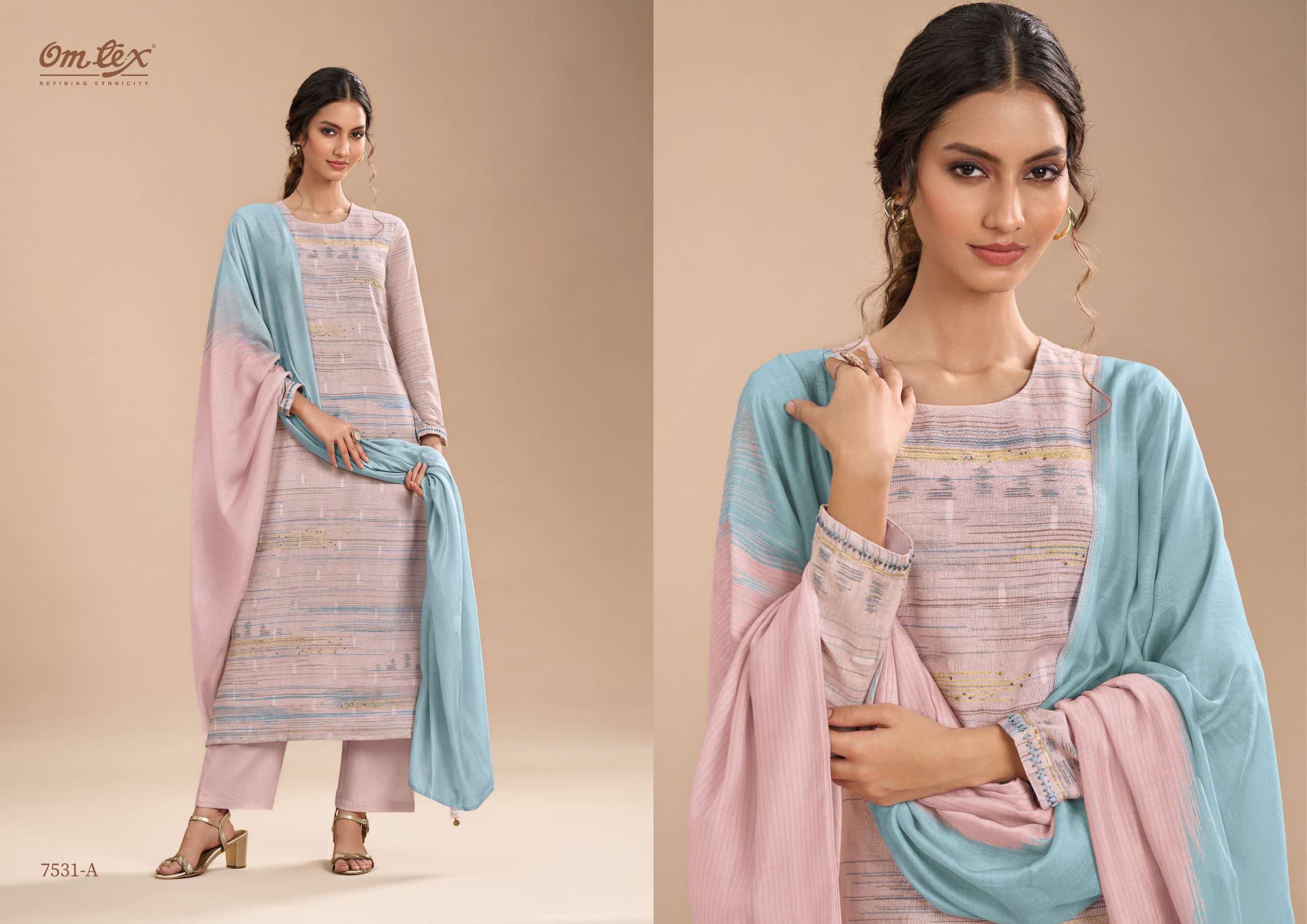 suhana bu omtex colors fancy handwork designer casual wear salwar kameez buy online surat