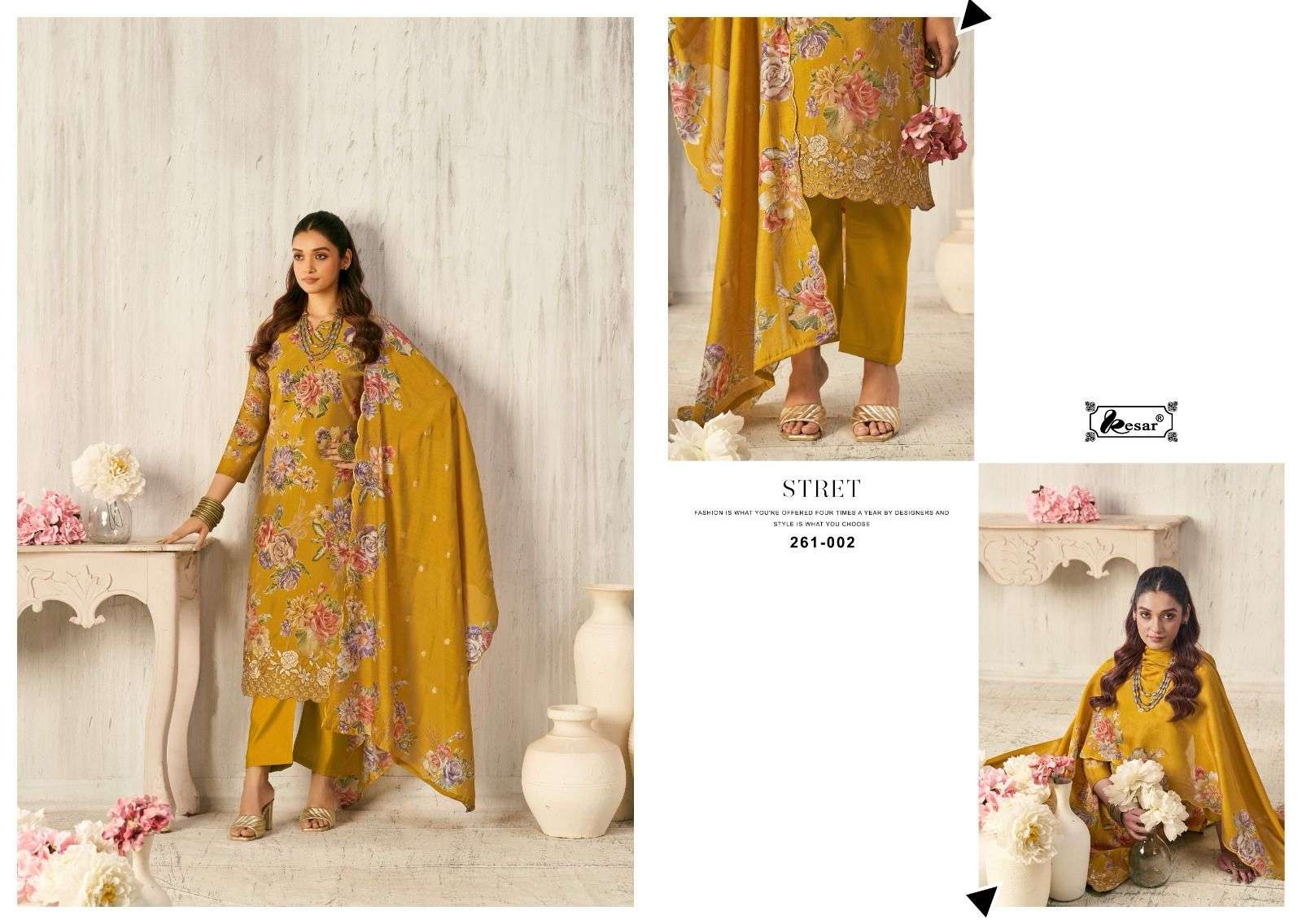 sunflower by kesar colors Latest designer salwar kameez for festival buy online surat
