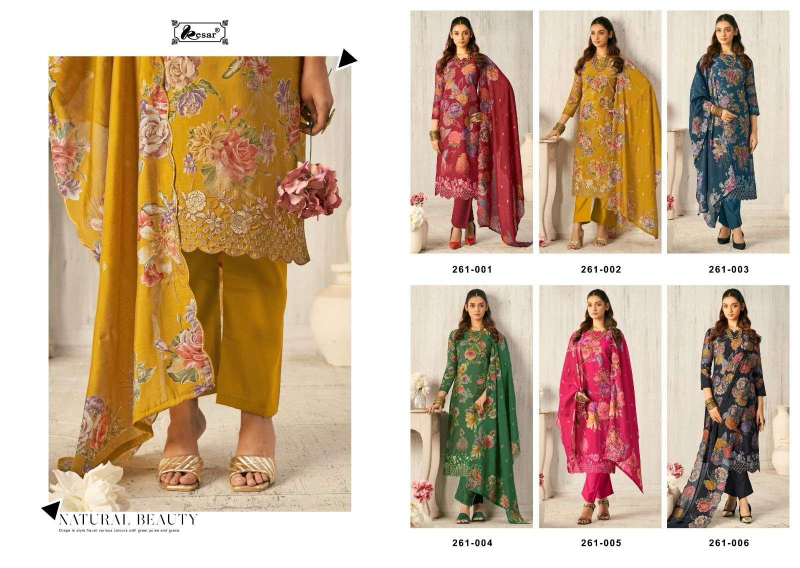 sunflower by kesar colors Latest designer salwar kameez for festival buy online surat