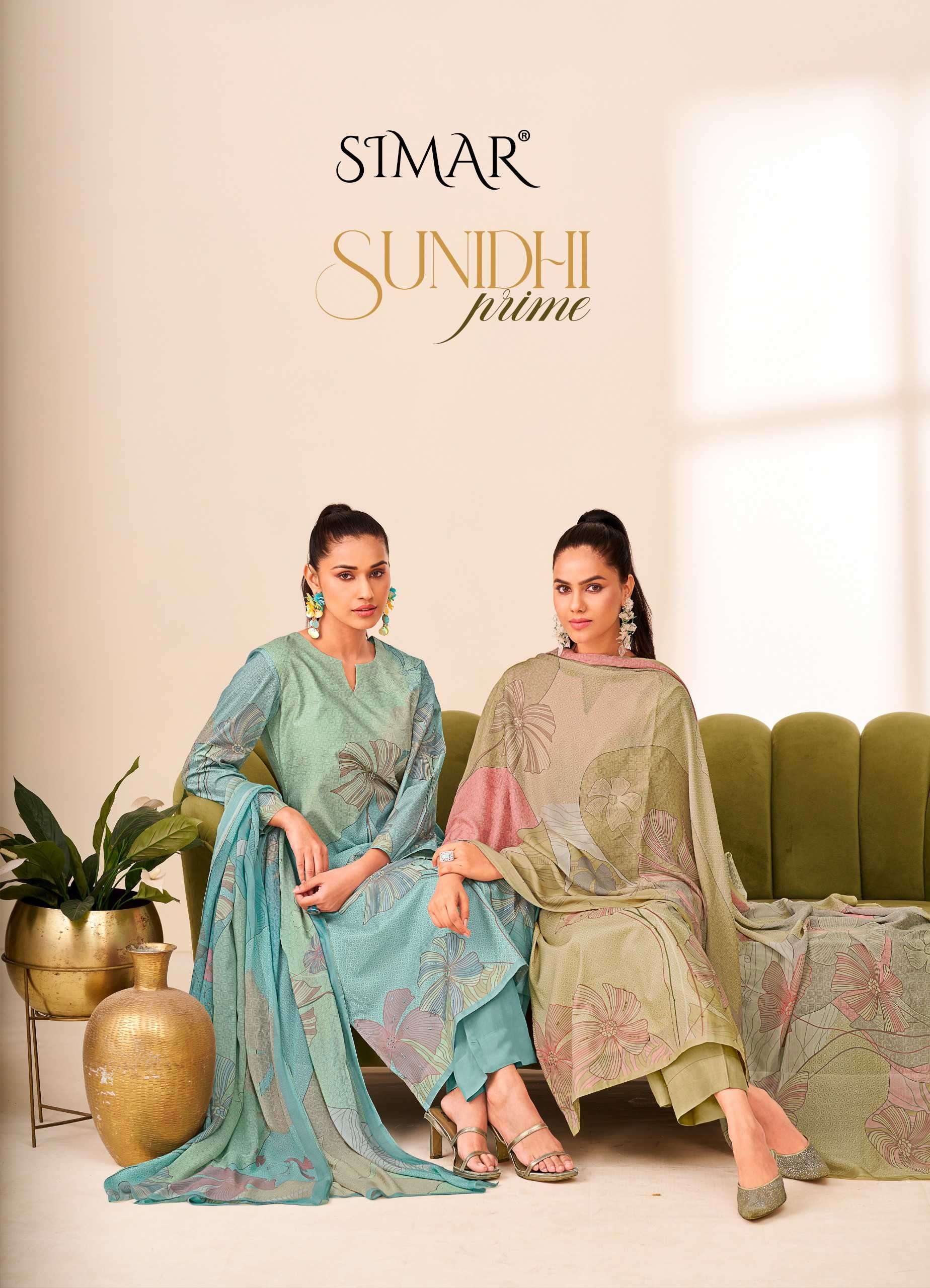 sunidhi prime by simar colors ready to wear designer summer wear salwar kameez best online price surat