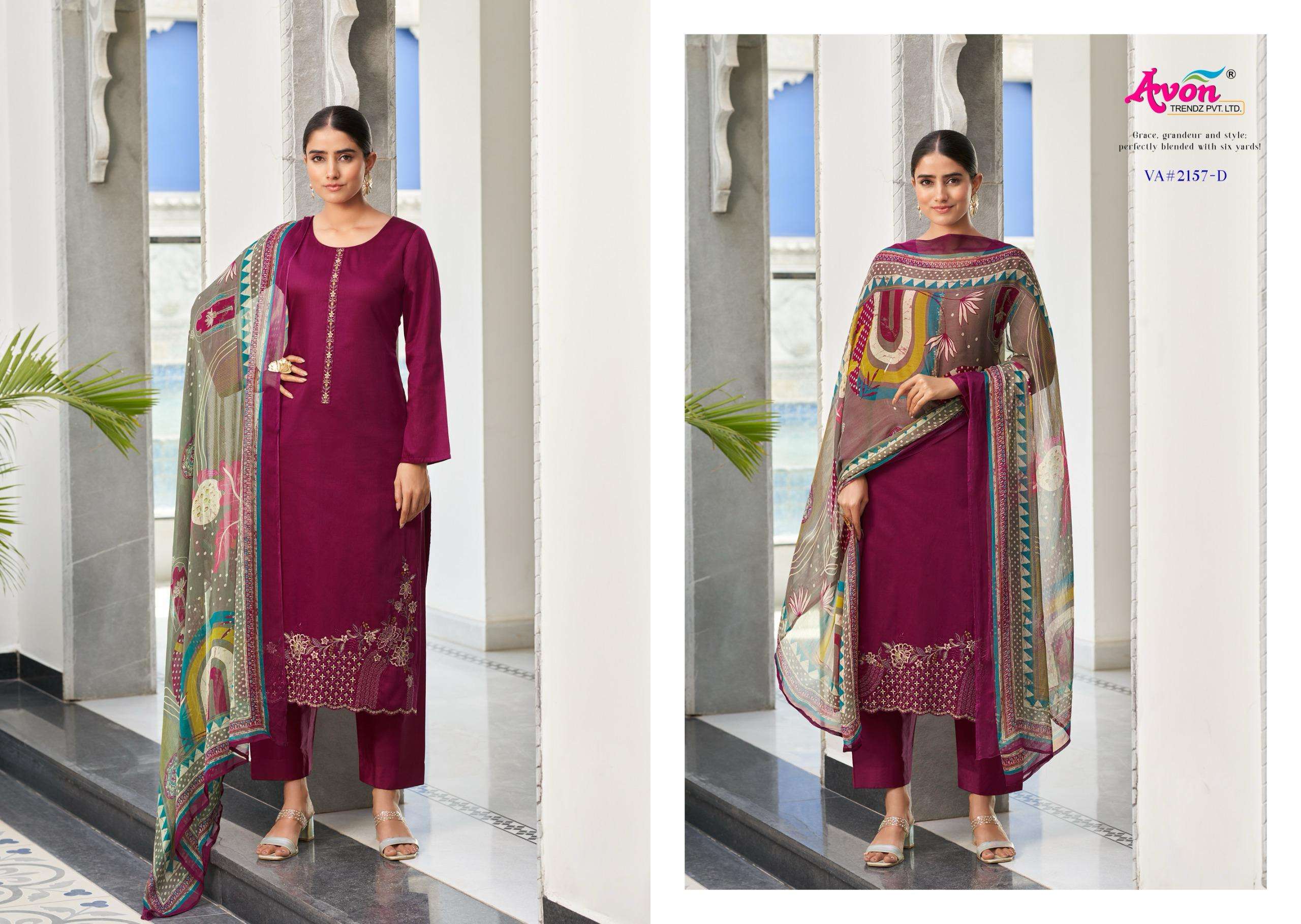 valentine vol 2 by avon colors designer Latest Salwar Kameez Collection online surat