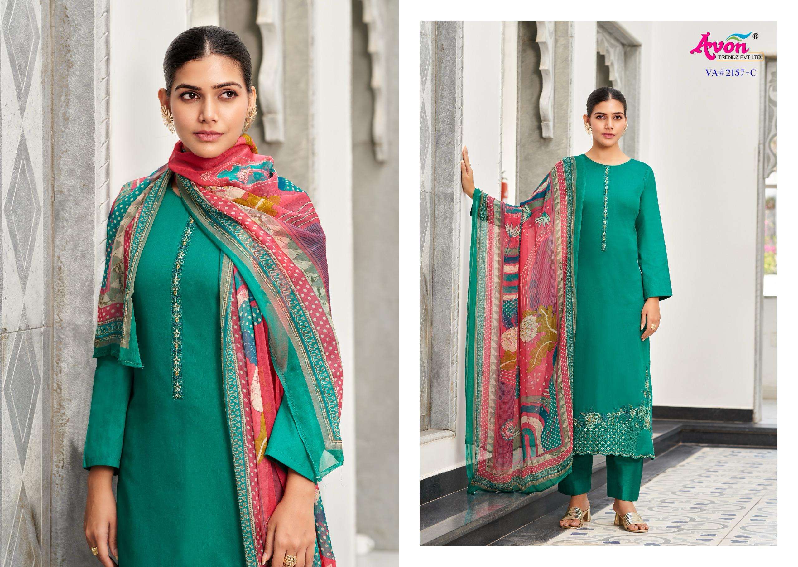 valentine vol 2 by avon colors designer Latest Salwar Kameez Collection online surat