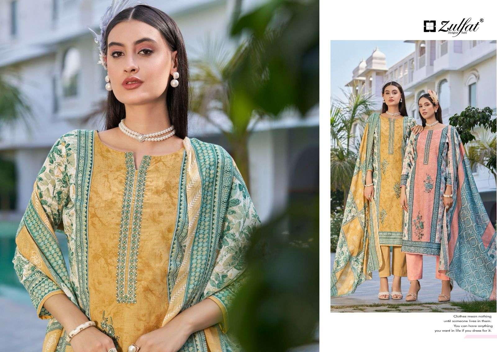 venisha by zulfat designer suits colors self embroidered unstitched party wear salwar kameez online surat