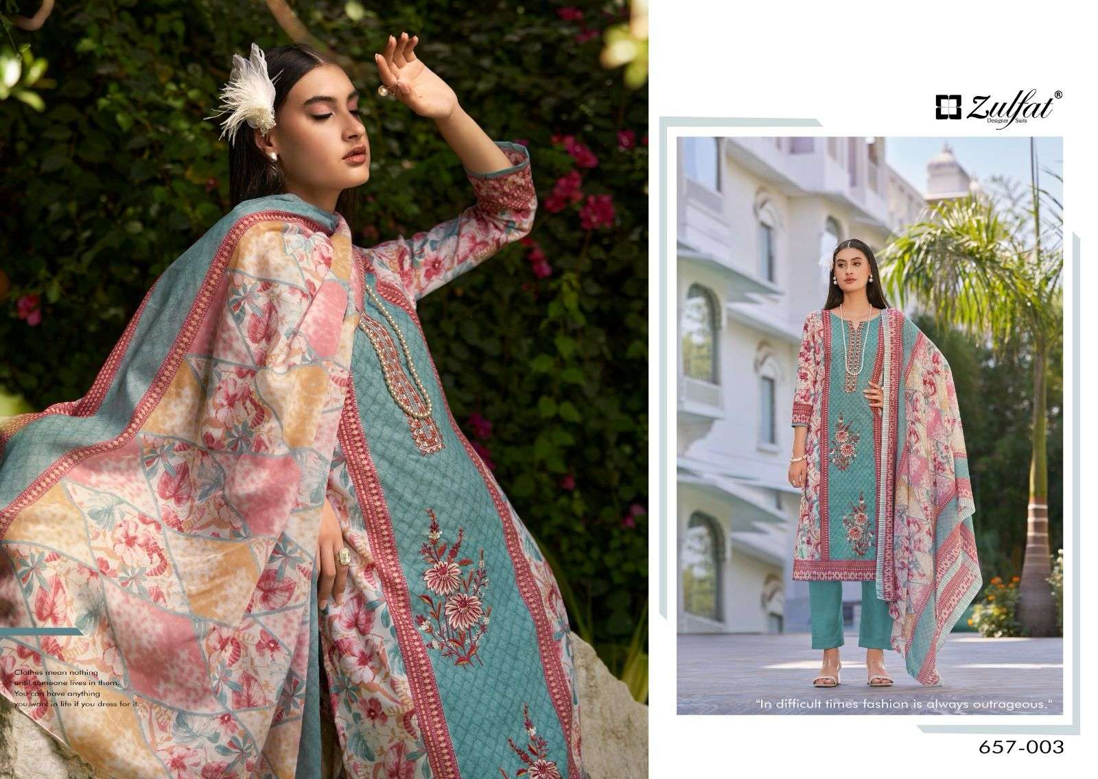 venisha by zulfat designer suits colors self embroidered unstitched party wear salwar kameez online surat