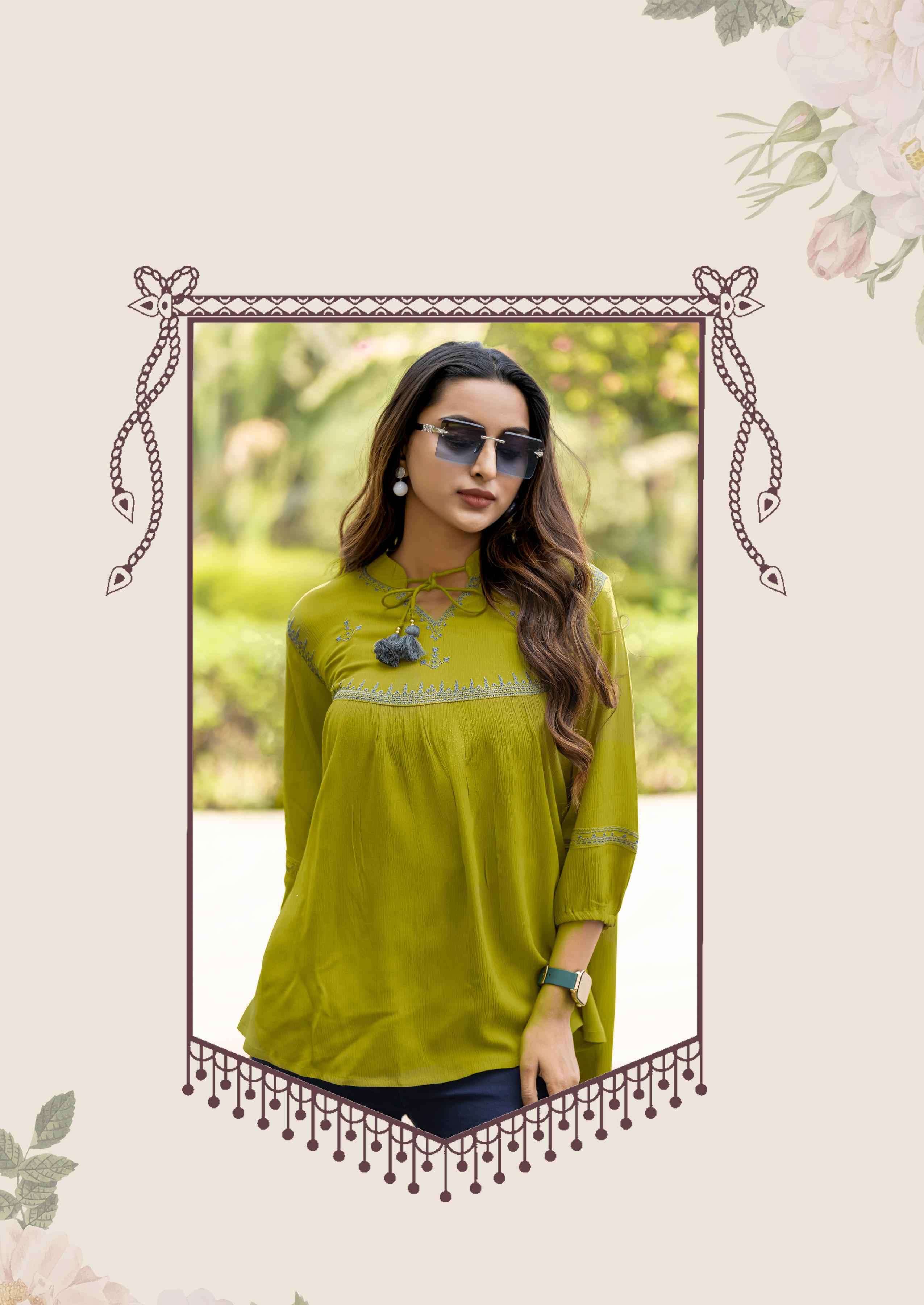 victoria vol 9 by mittoo 5047-5052 series rayon Best  short top  for women for casual and party wear buy online dealer surat