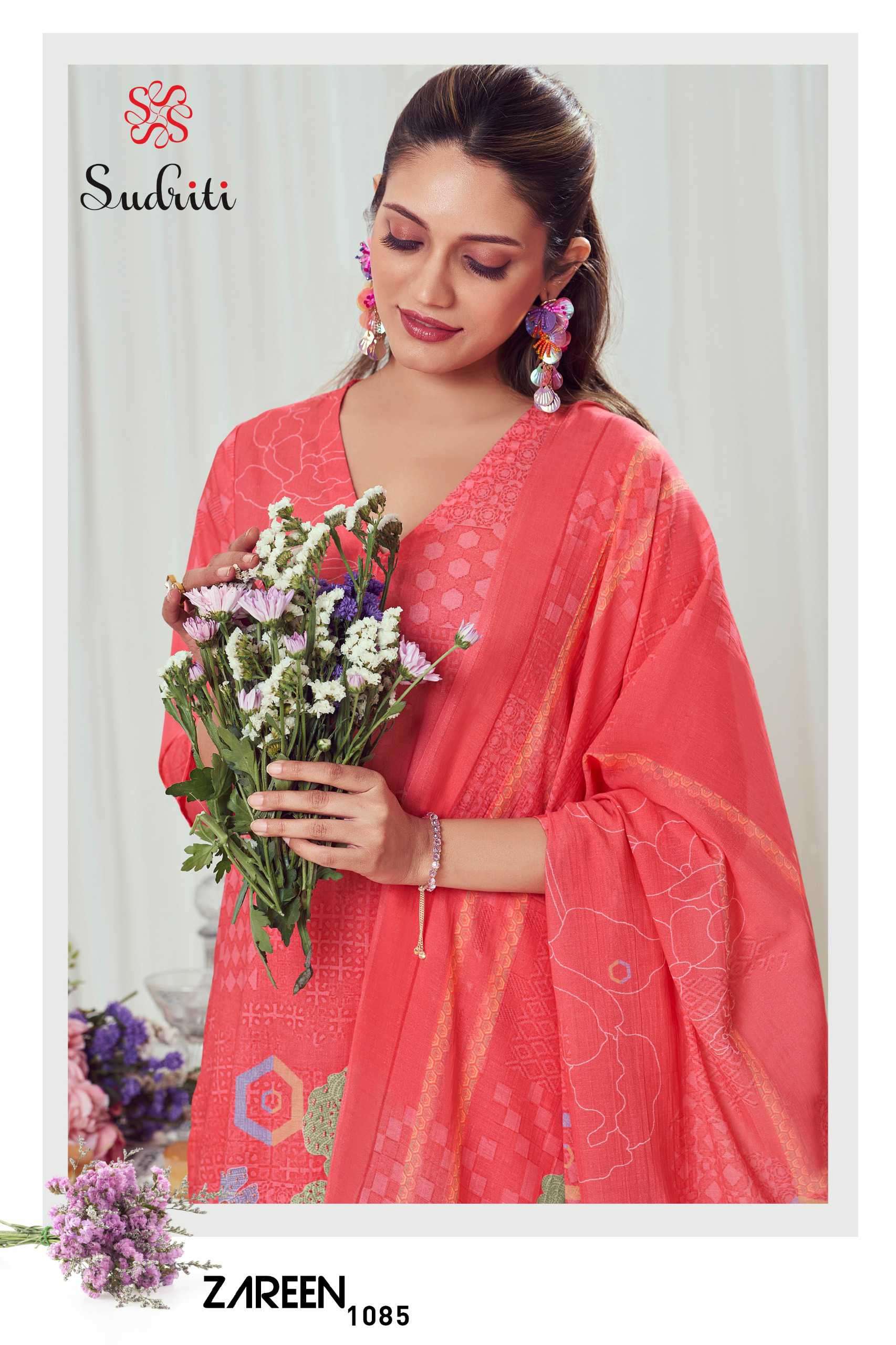 zareen by sudriti colors cotton casual wear unstitched salwar kameez best online price surat
