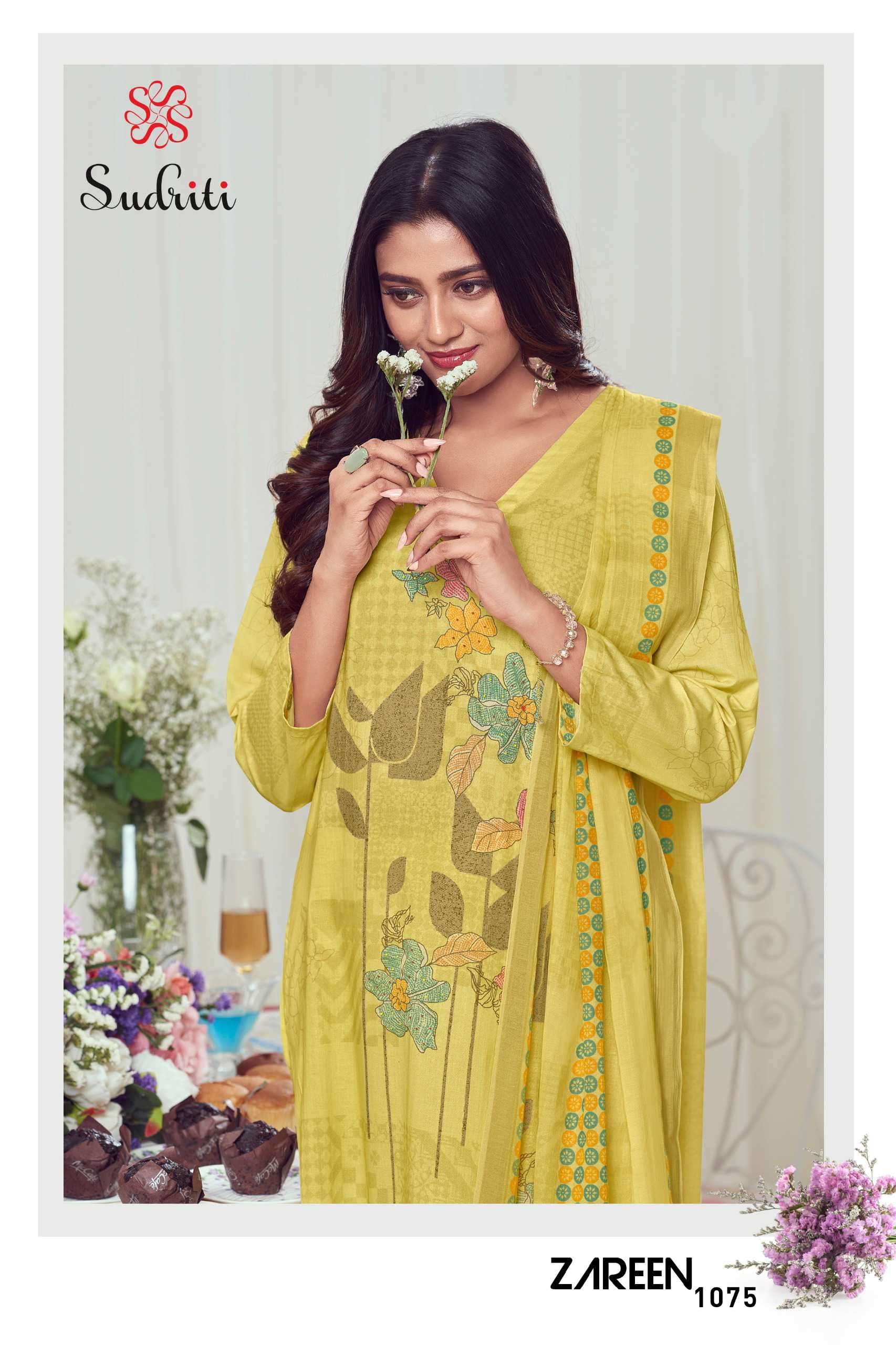 zareen by sudriti colors cotton casual wear unstitched salwar kameez best online price surat