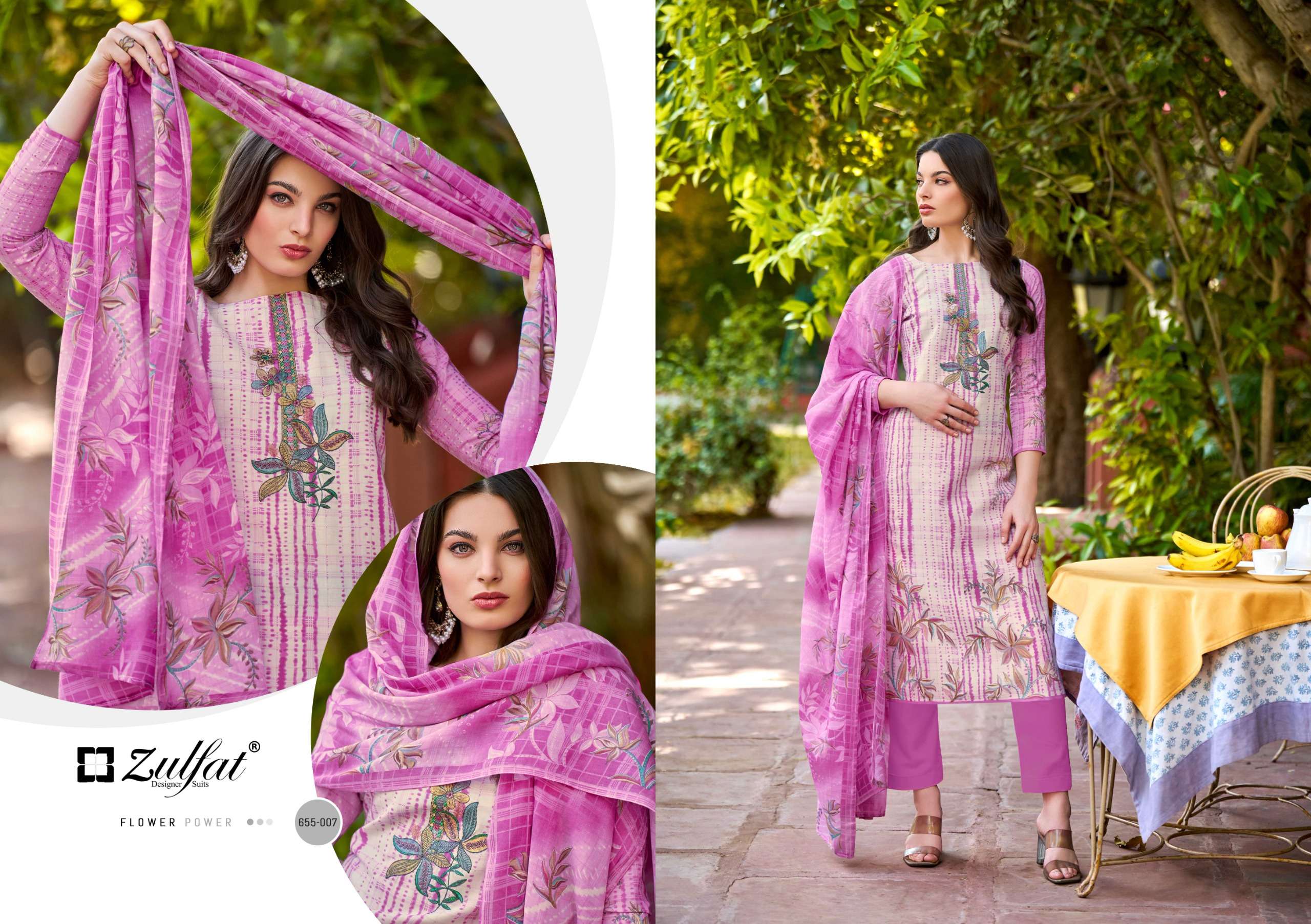 zulfat designer noor vol 2 exclusive cotton embroidered salwar kaeez buy online shopping surat