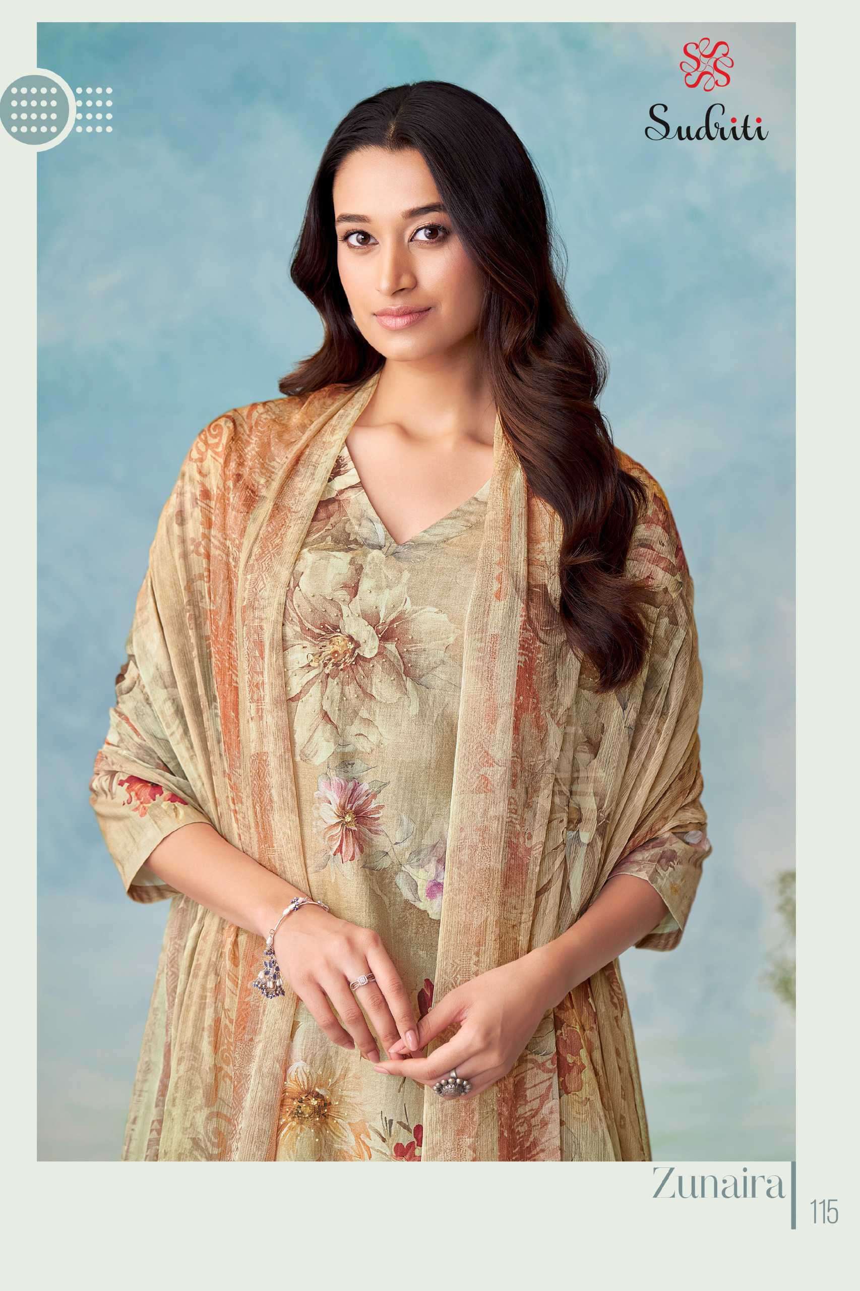  zunaira by sudriti colors latest designer cotton unstitched casual wear salwar kameez online surat