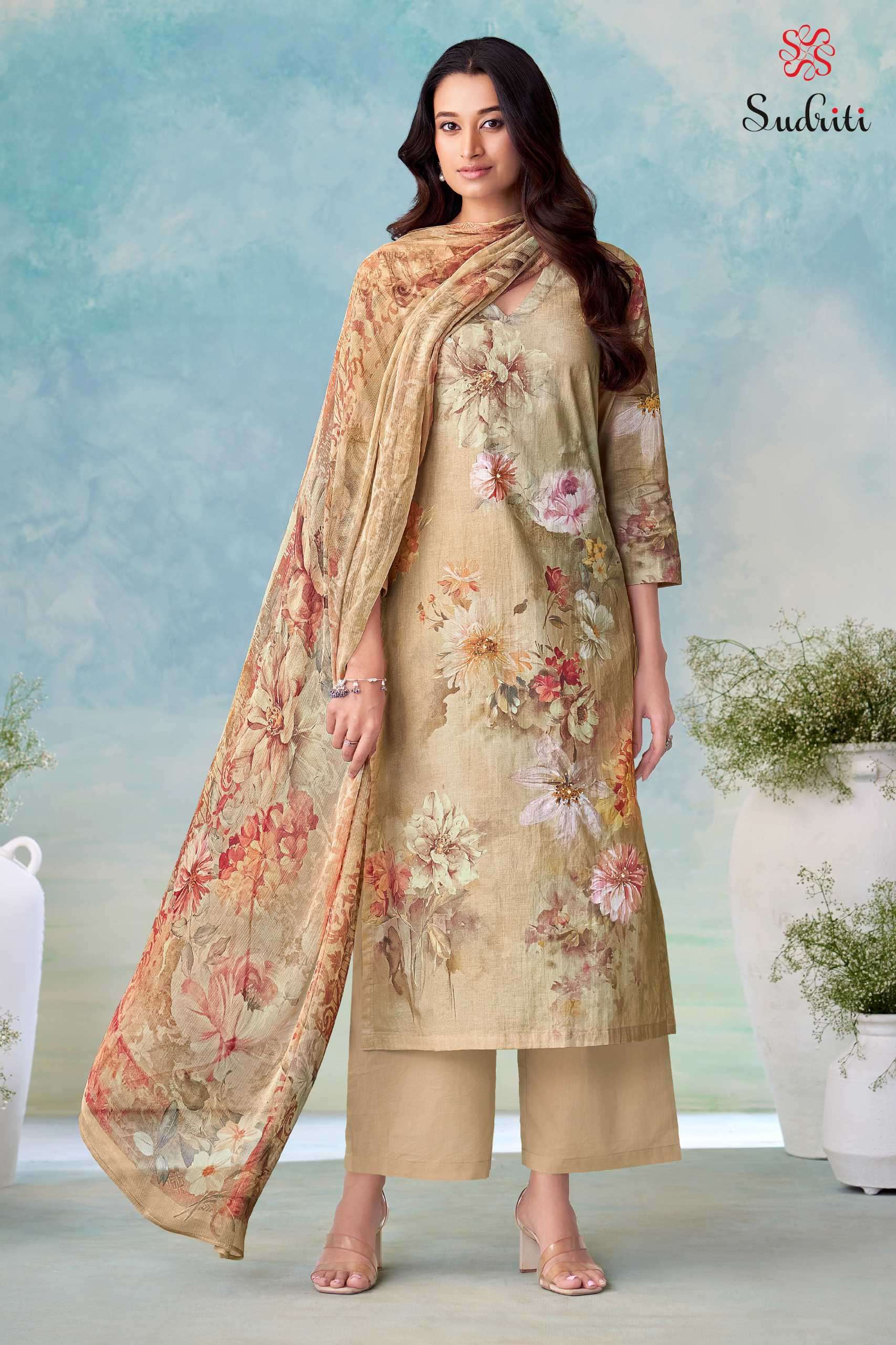  zunaira by sudriti colors latest designer cotton unstitched casual wear salwar kameez online surat