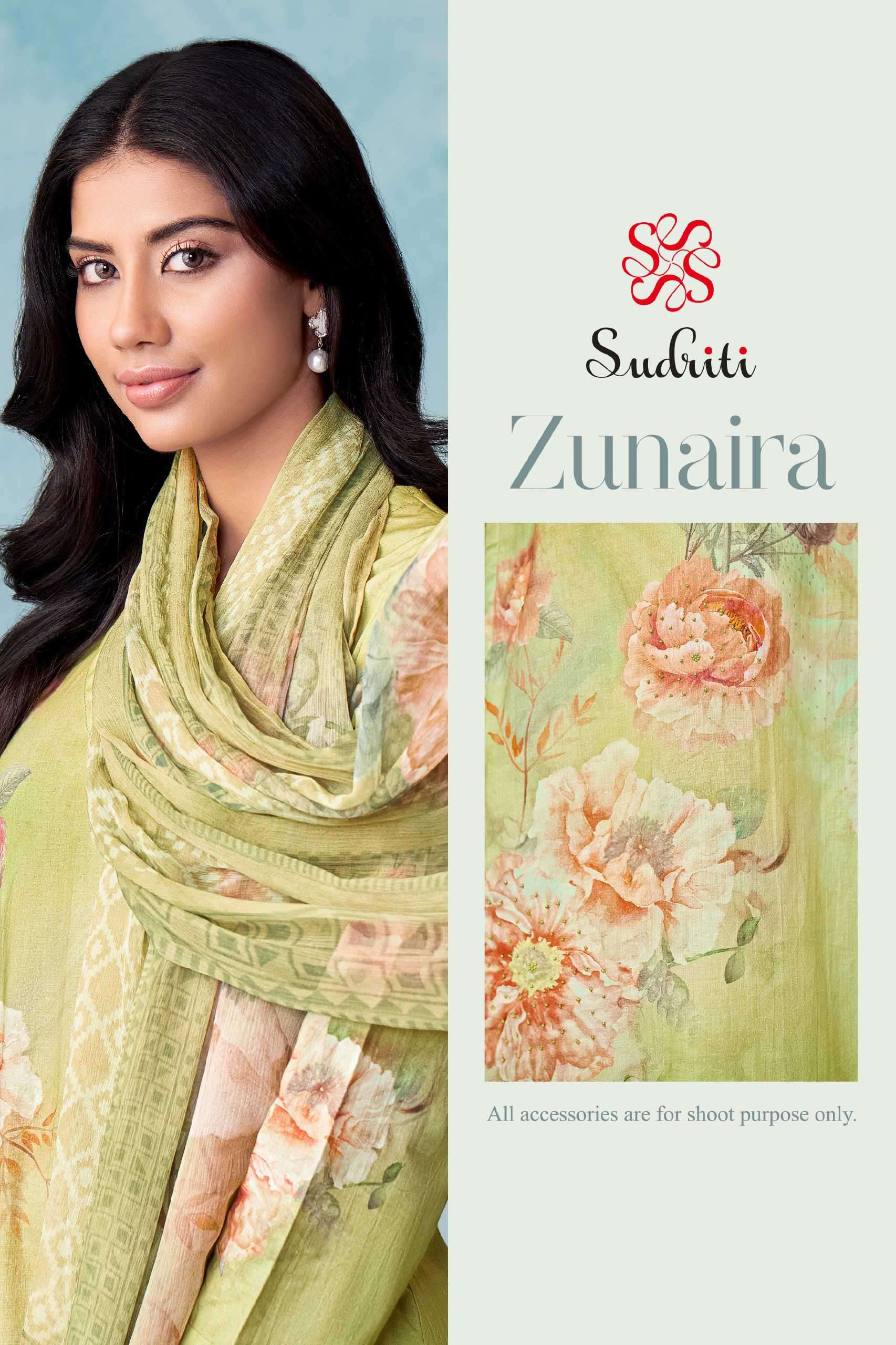  zunaira by sudriti colors latest designer cotton unstitched casual wear salwar kameez online surat
