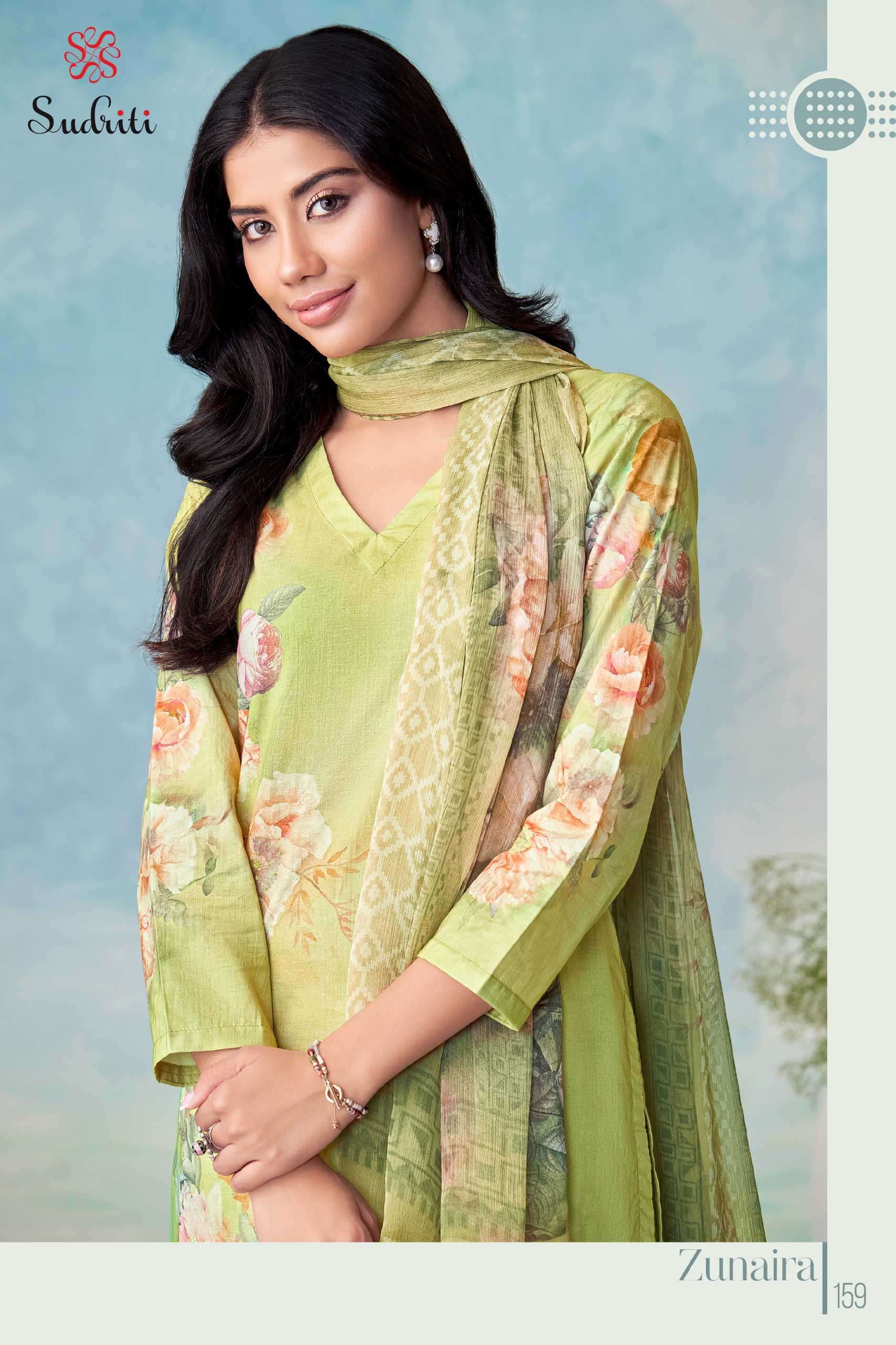  zunaira by sudriti colors latest designer cotton unstitched casual wear salwar kameez online surat