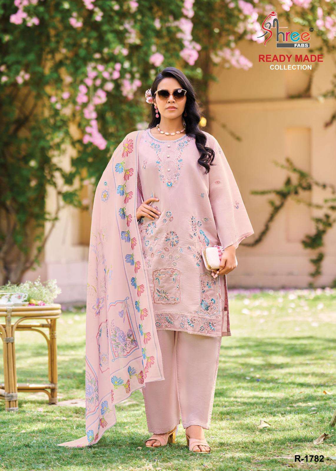  1782 by shree fabs colors exclusive designer party wear readymade suit collection 