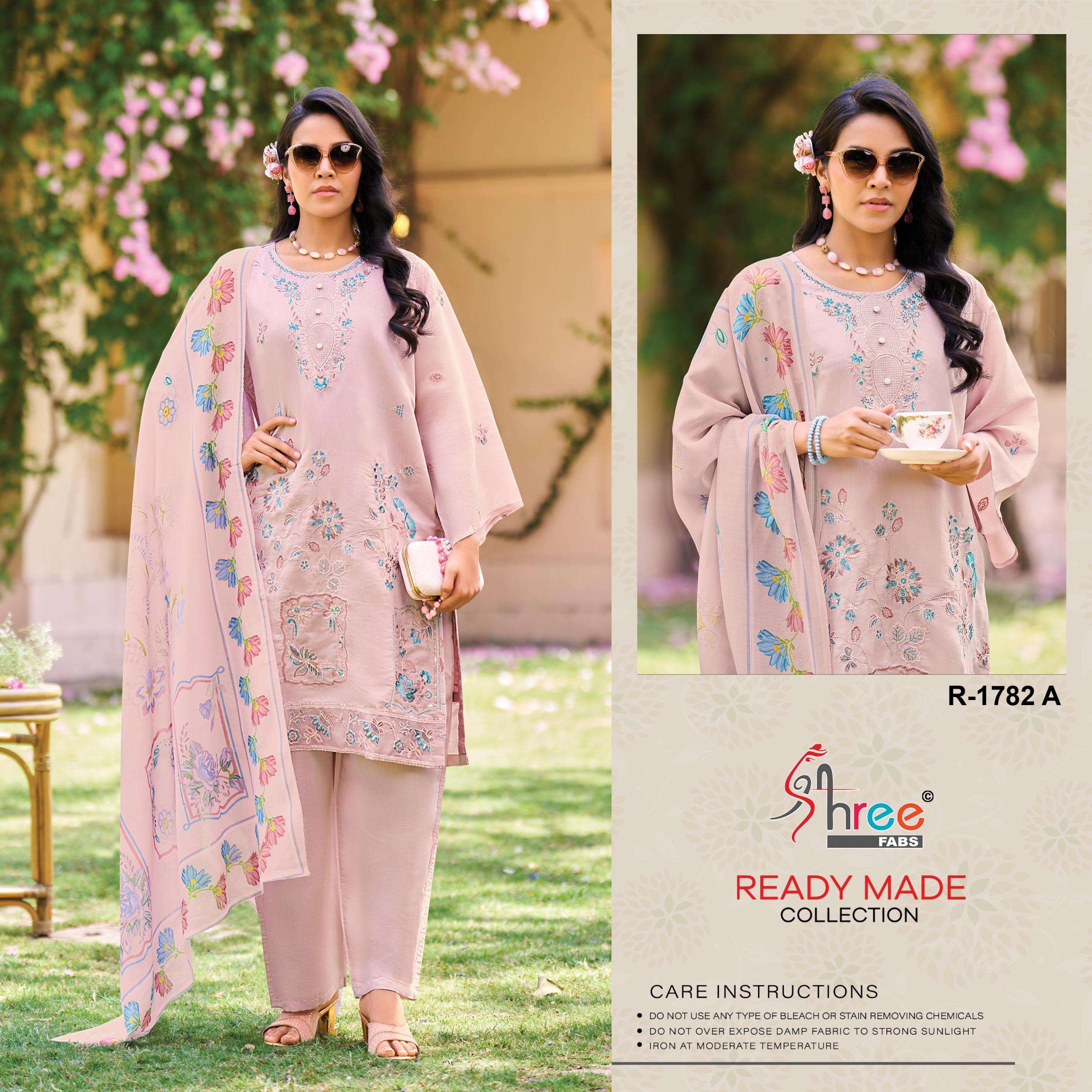  1782 by shree fabs colors exclusive designer party wear readymade suit collection 