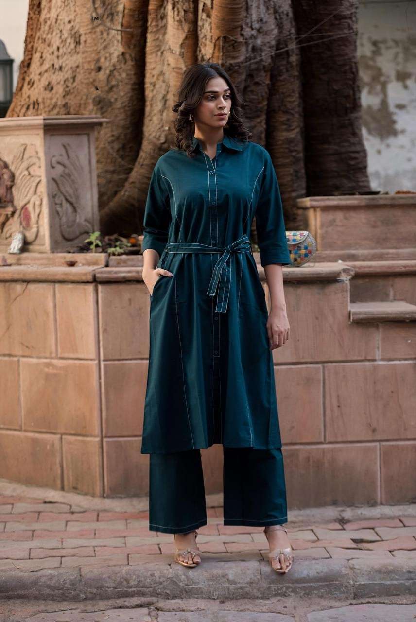 910 by pratham new best stylish party wear readymade cord set collection online surat